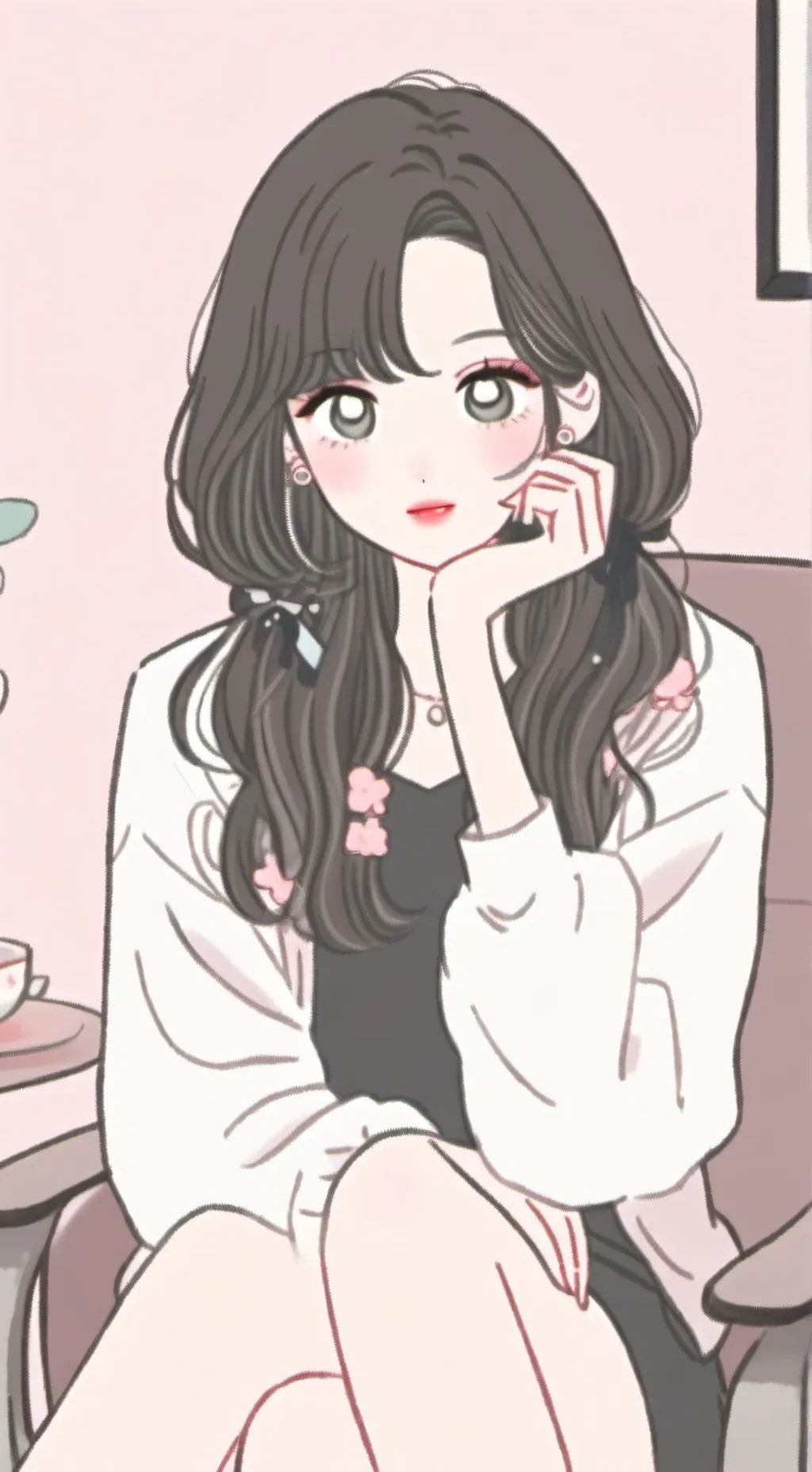 ai character: Eva background