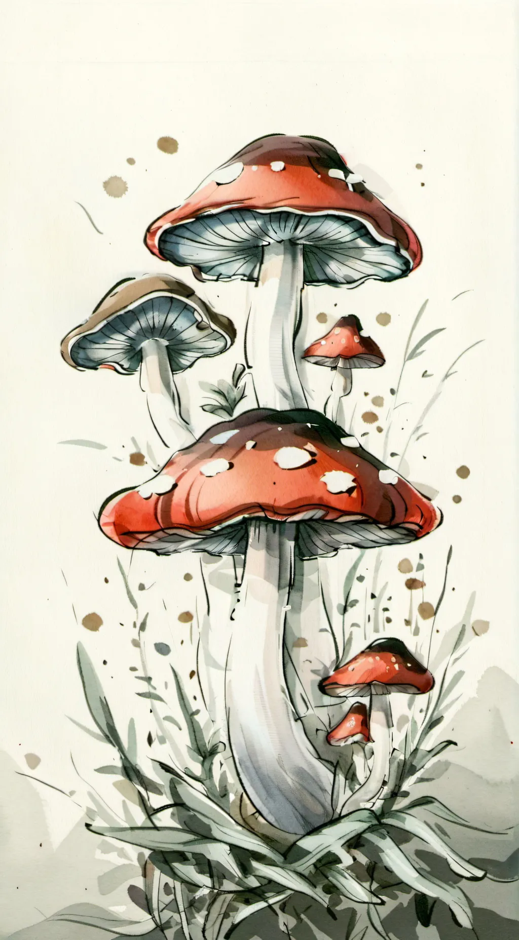 ai character: wines friends background