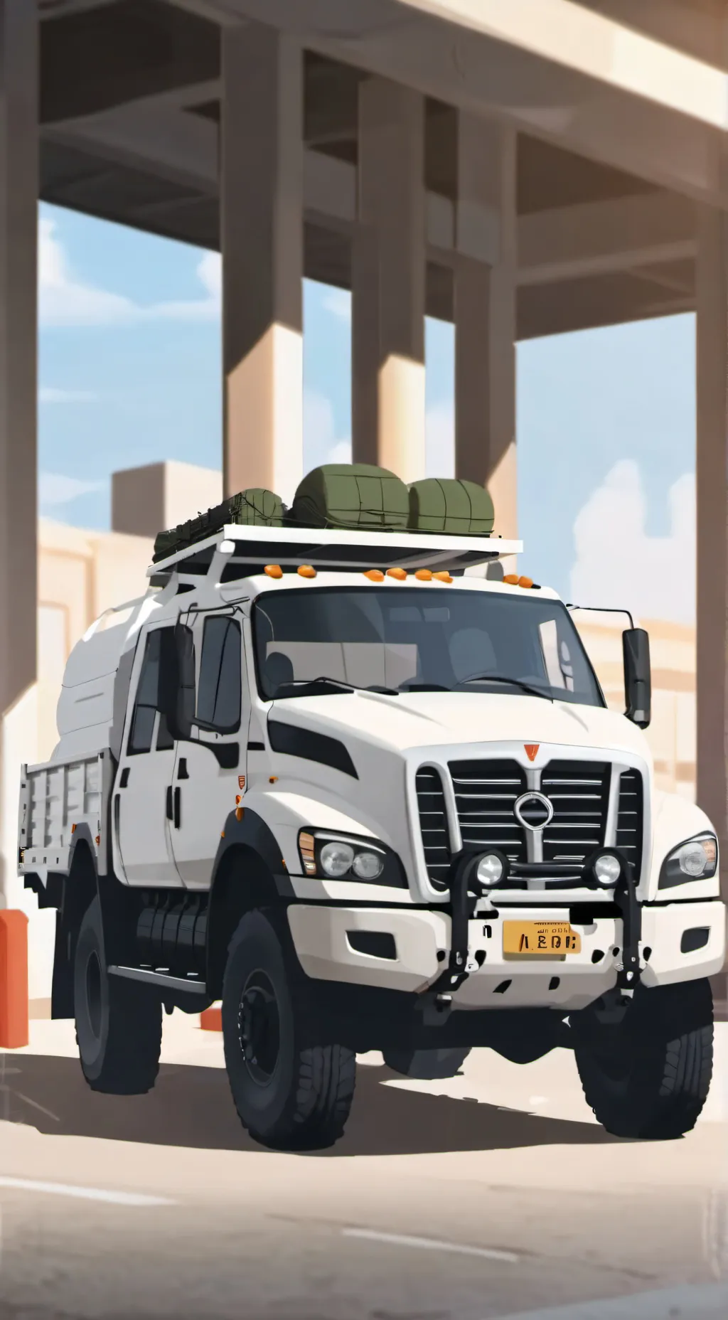 ai character: cashier war Tycoon background