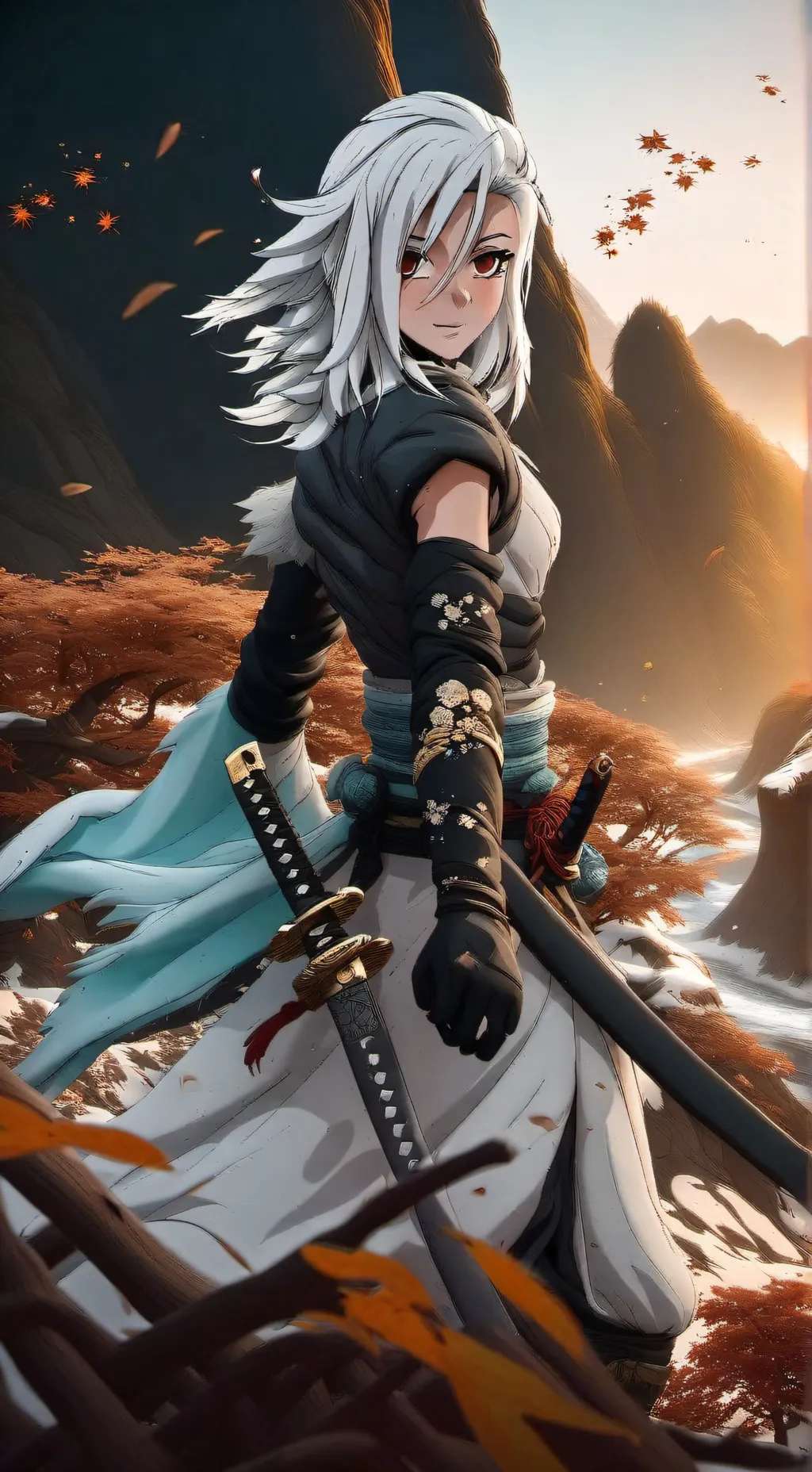 ai character: kny background