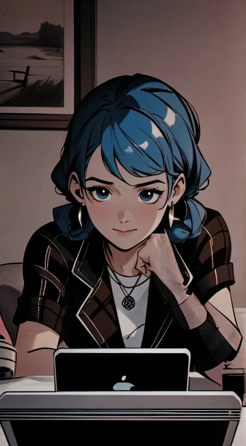 ai character: Marinette background