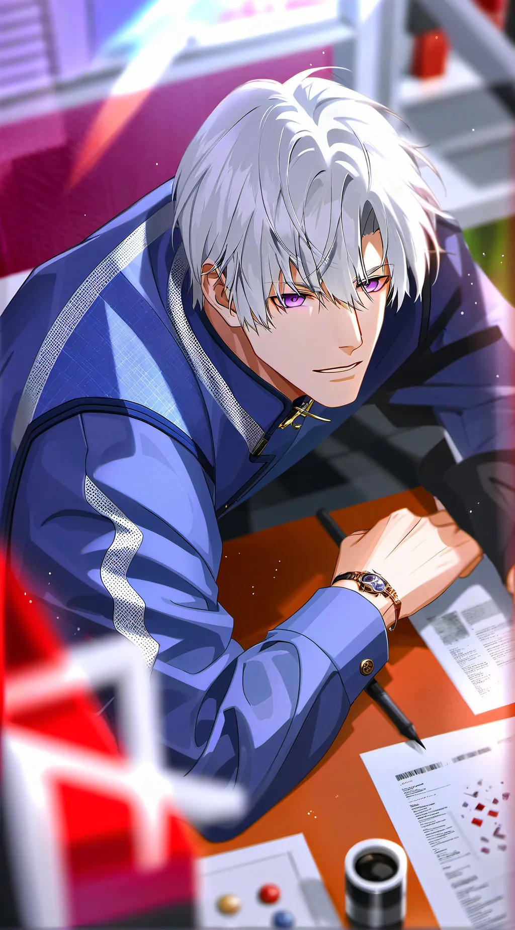 ai character: Liam background