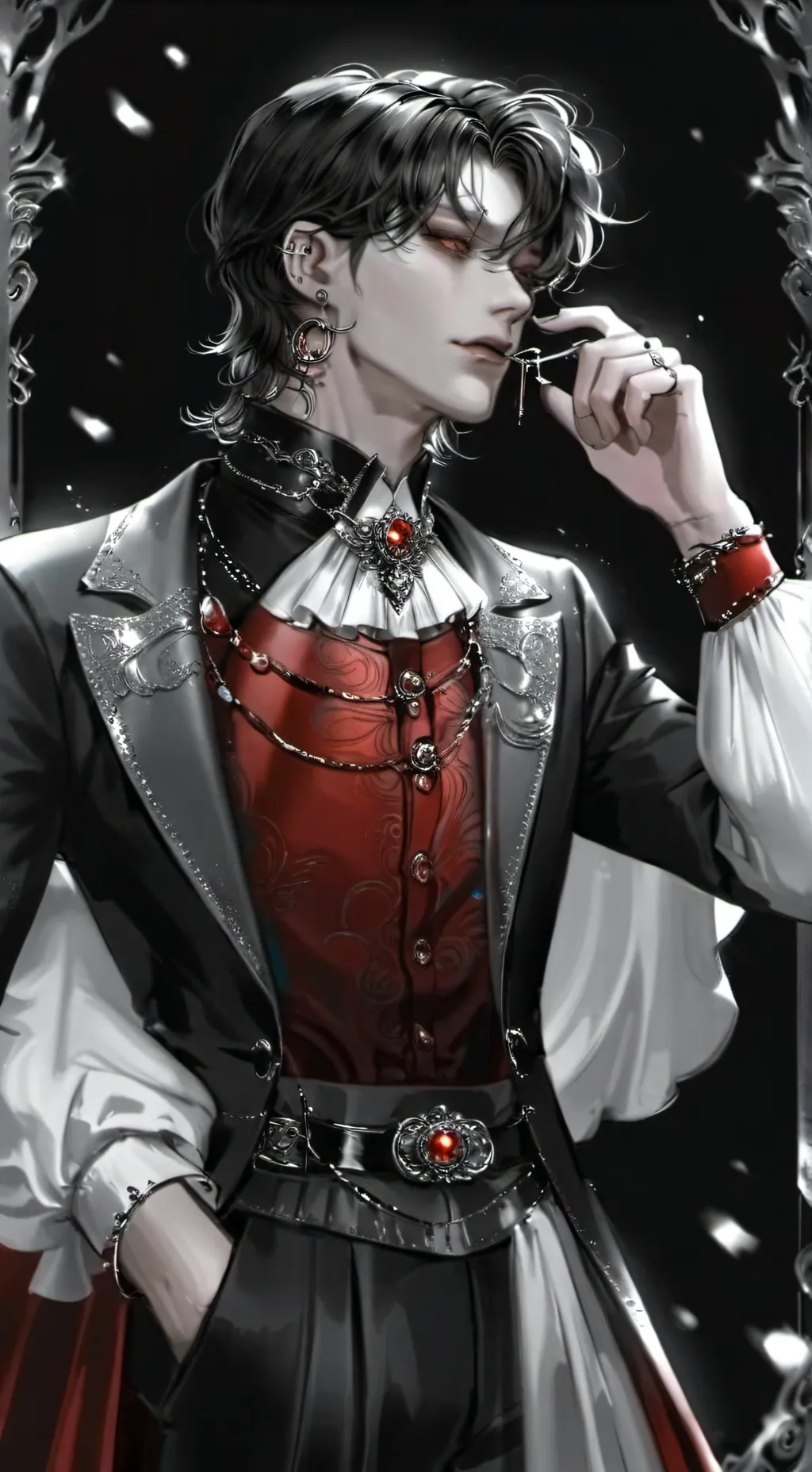 ai character: ༒𝕰𝖓𝖟𝖔༒ background