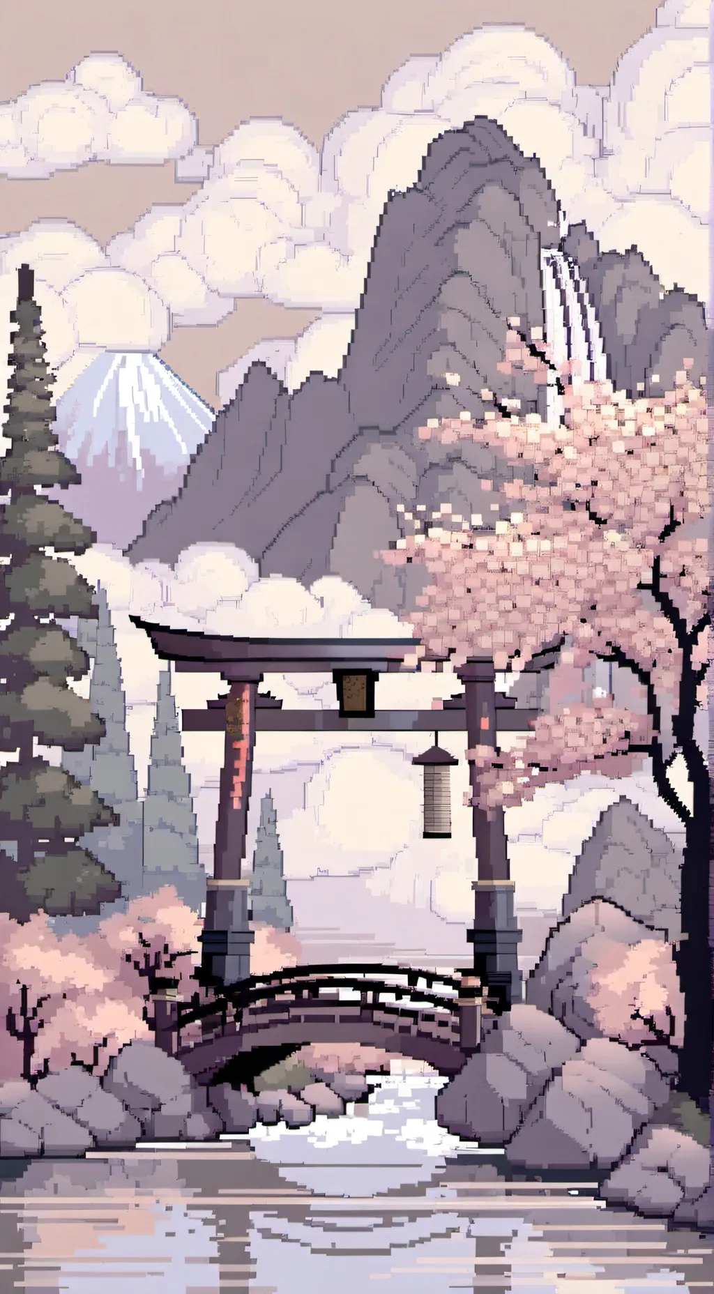 ai character: JJK x AOT background