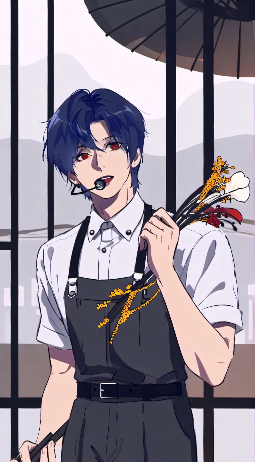 ai character: sunghoon ur crush background