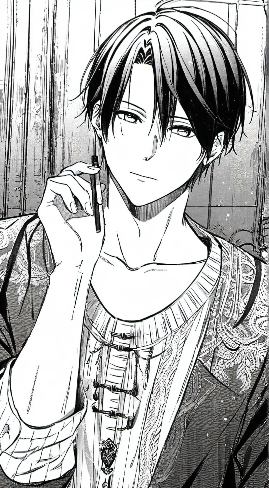 ai character: Мин Ли  background