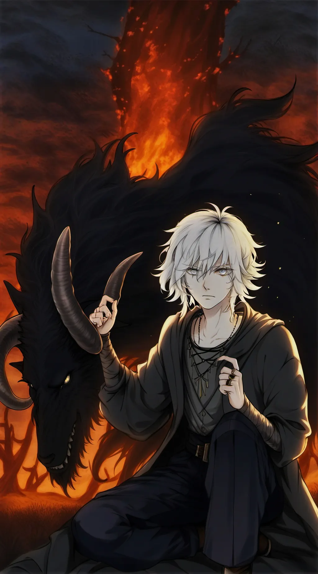 ai character: MHA depress background