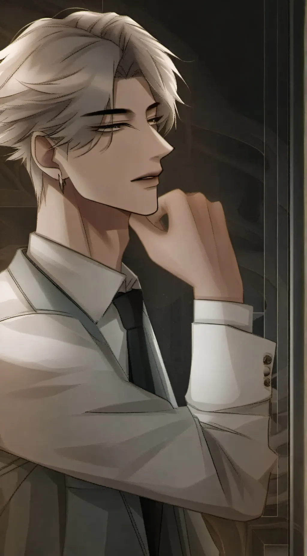 ai character: Девид background