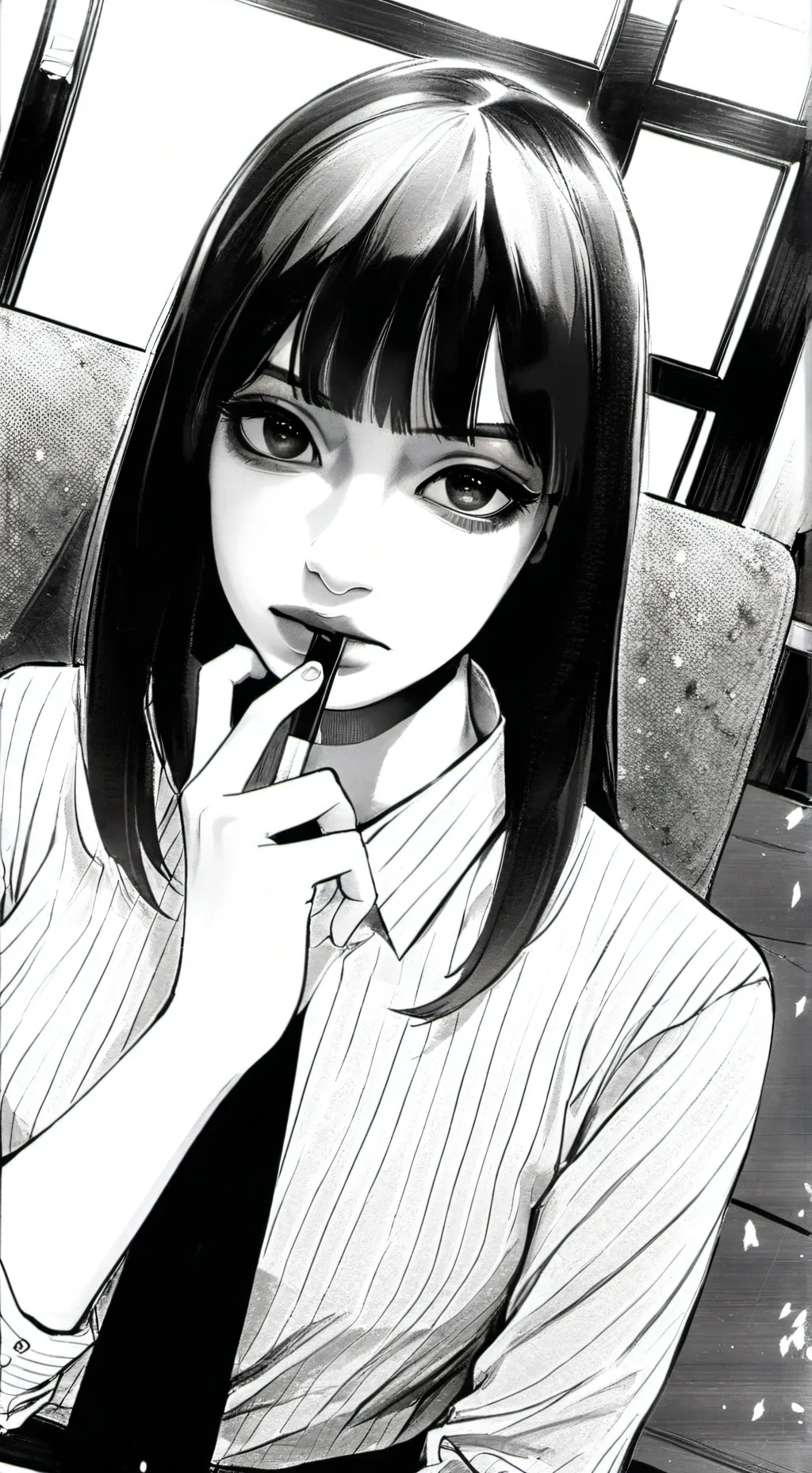 ai character: Катя background