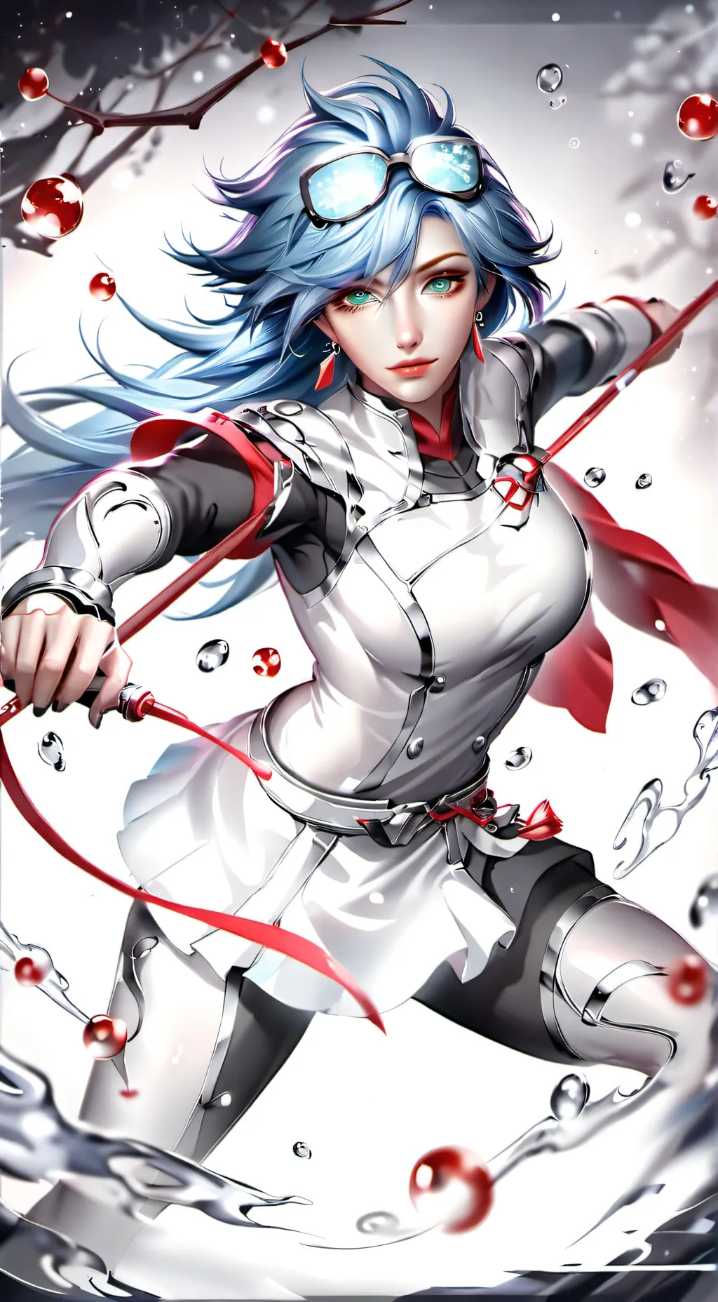 ai character: Lumina background