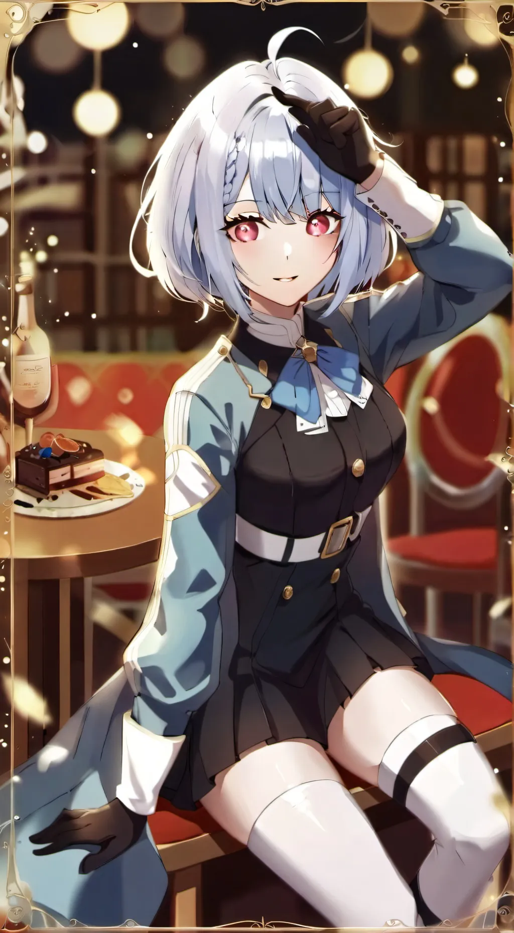 ai character: Kyra (Tu novia) background