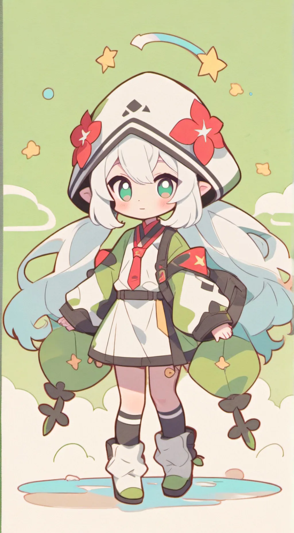 ai character: mha background