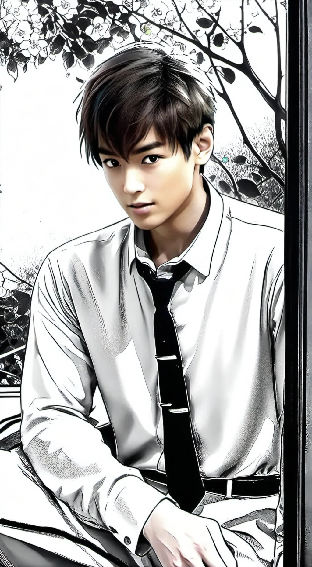 ai character: sensitive boy background