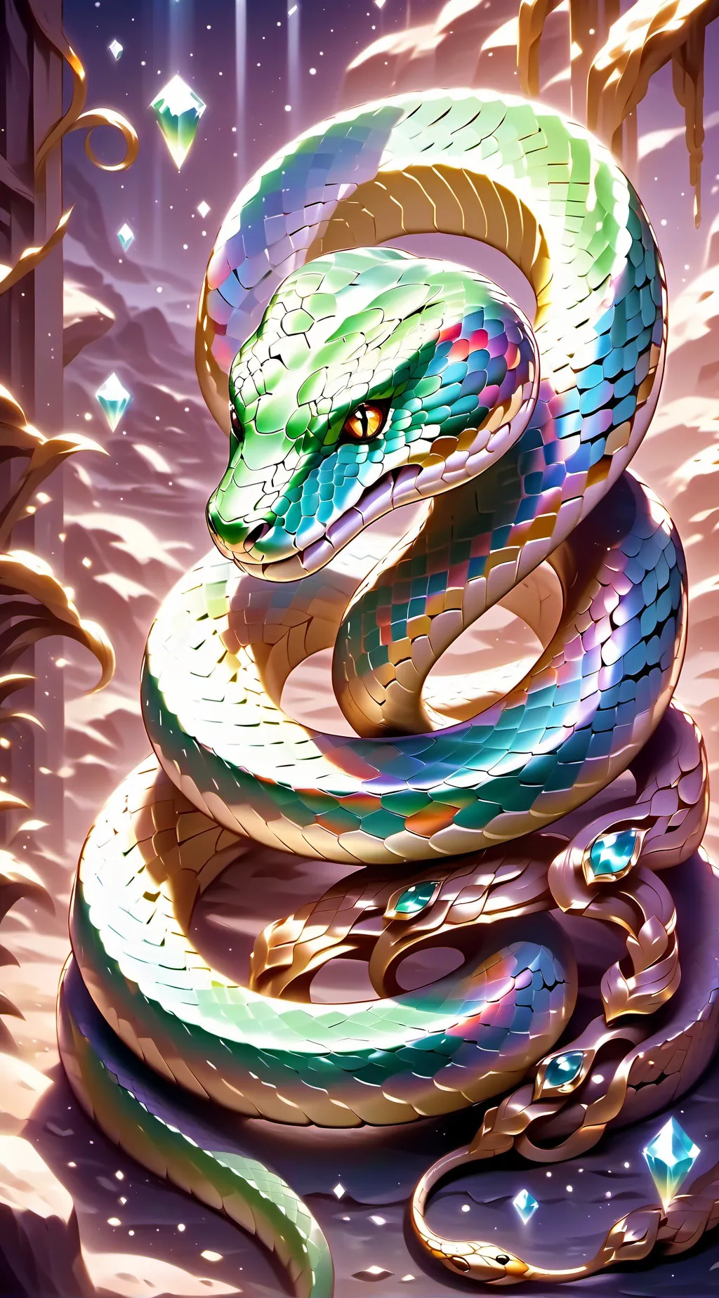 ai character: Snake TF background