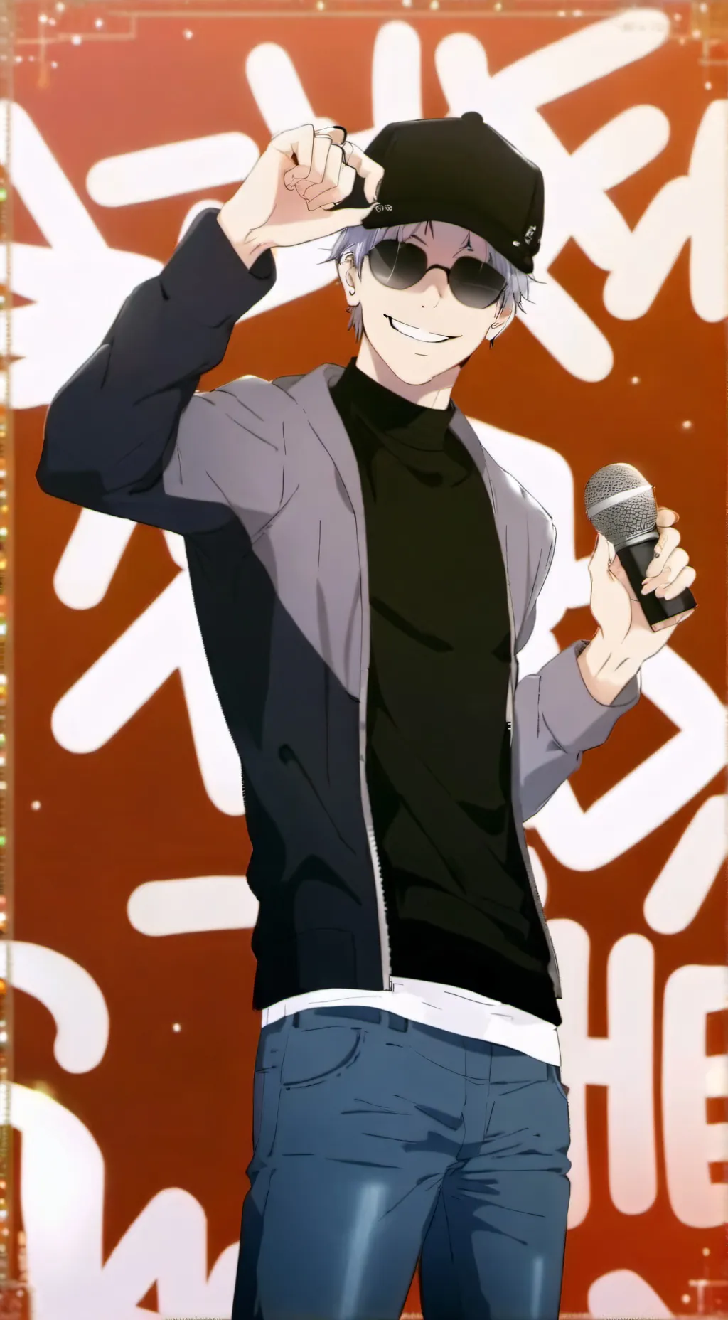 ai character: Void background