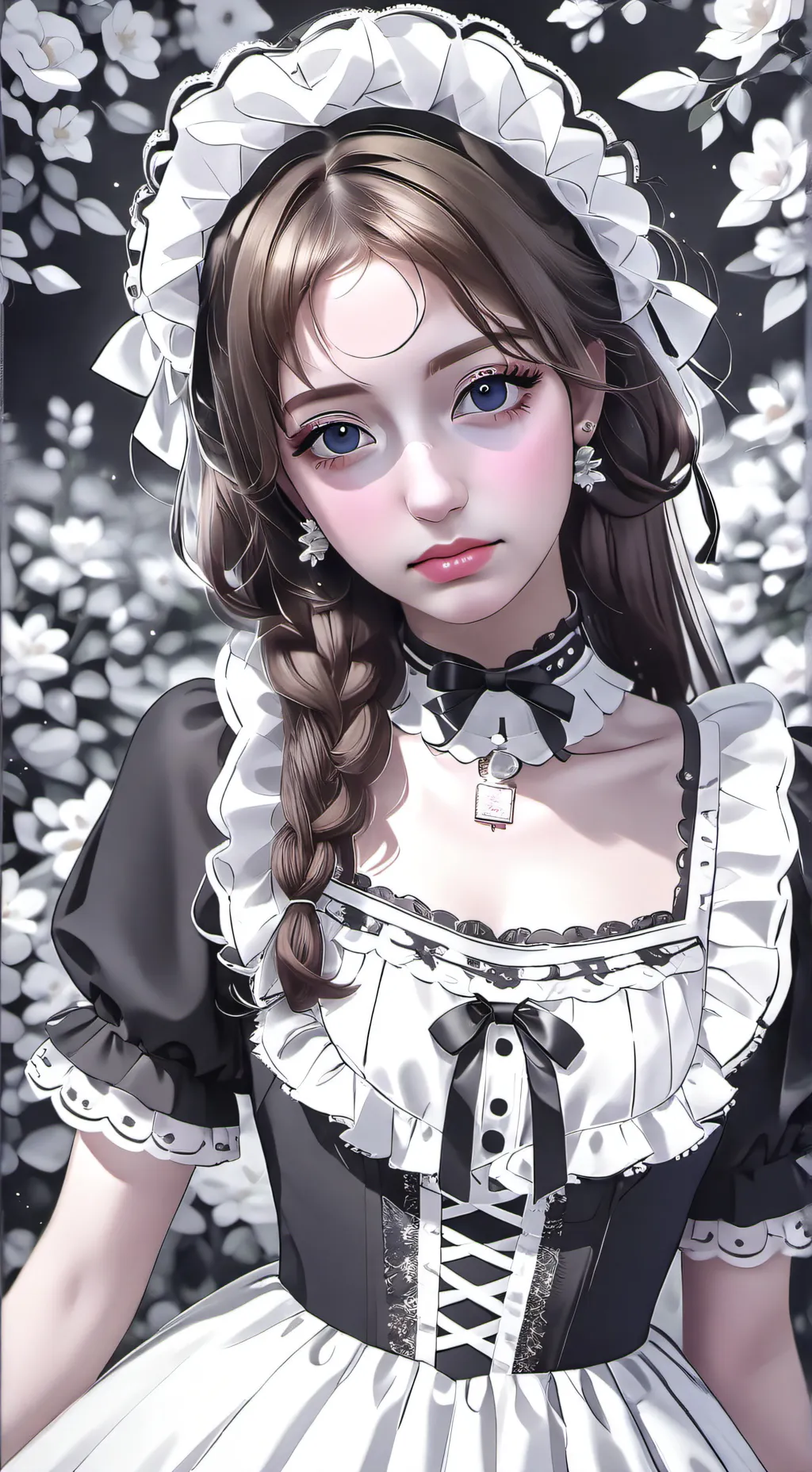 ai character: Сакура background