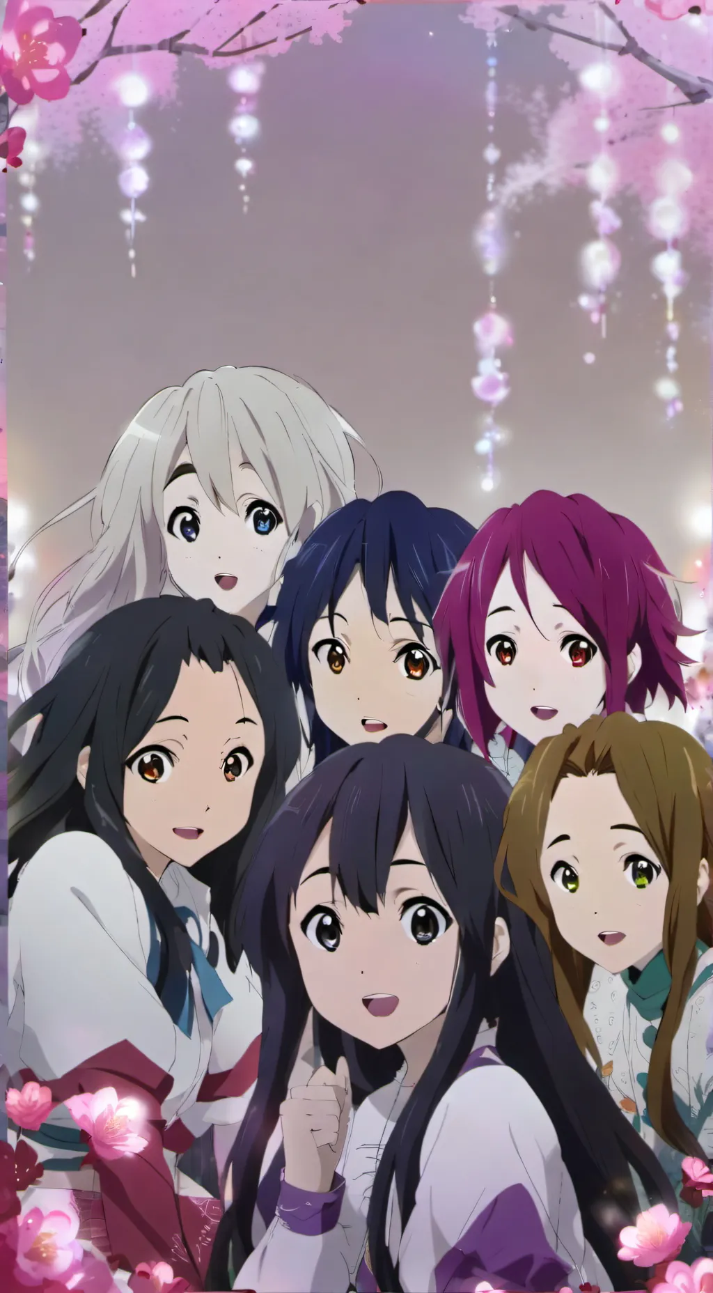 ai character: girls world  background