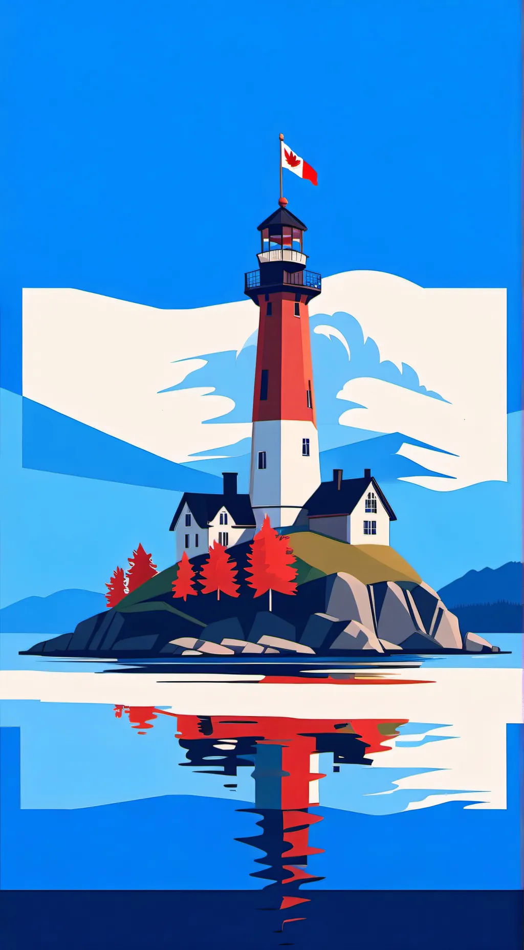 ai character: Freaky Canada background