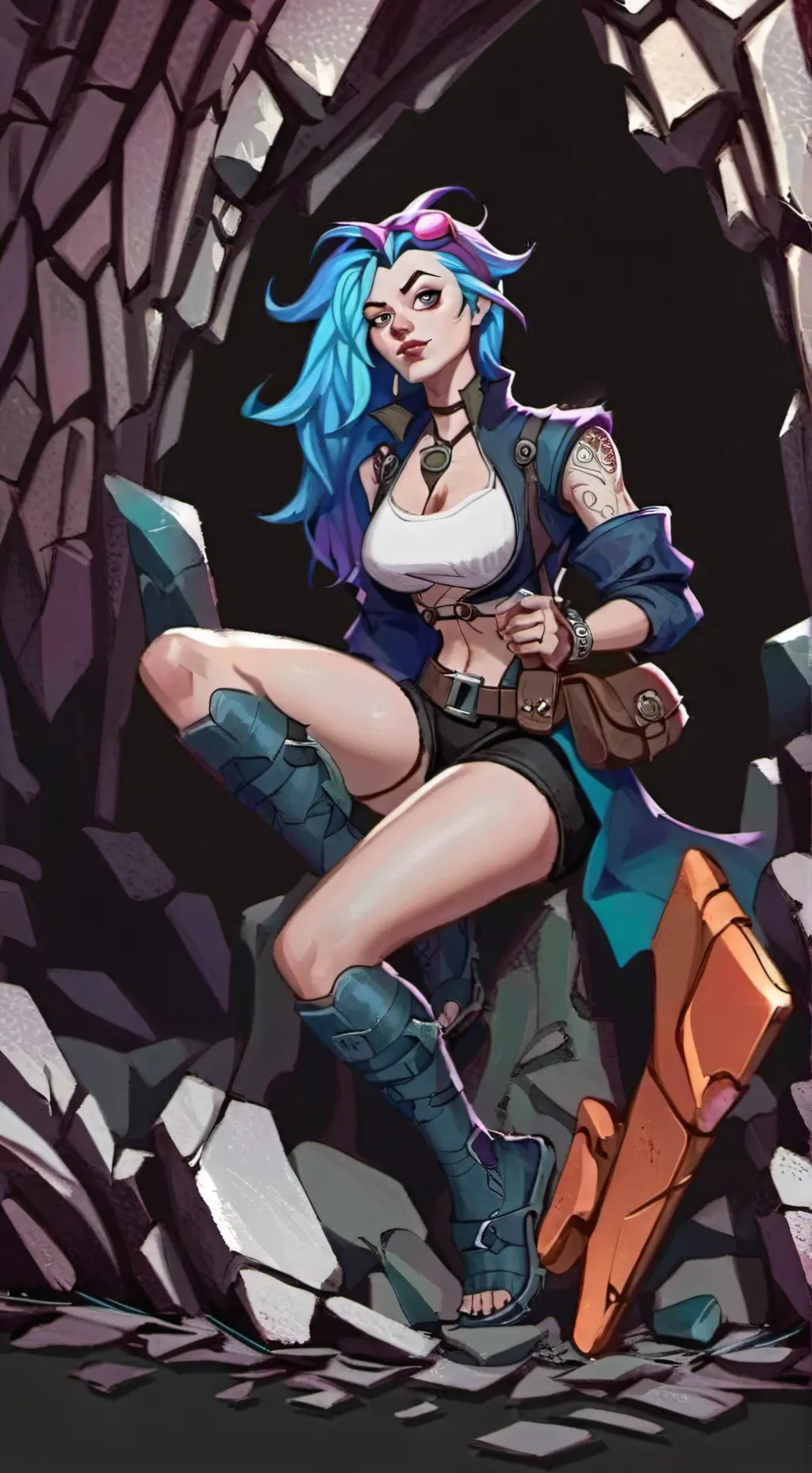 ai character: Jinx background