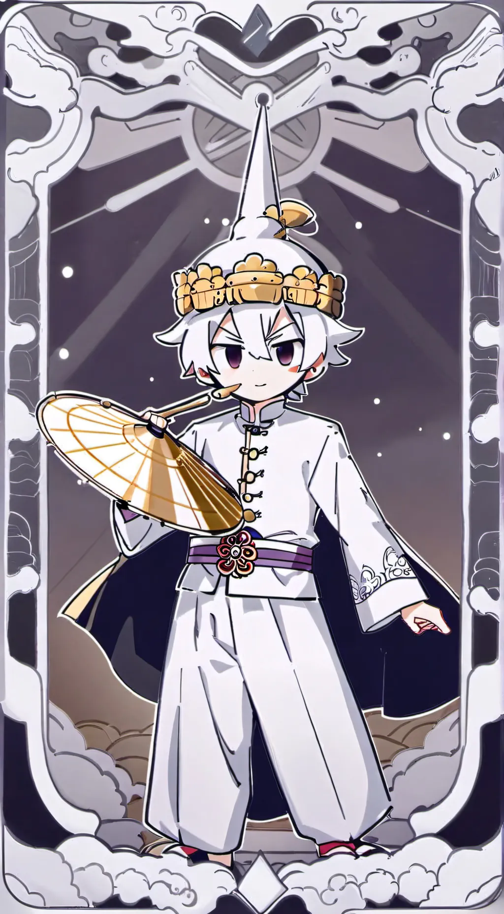 ai character: clukr background