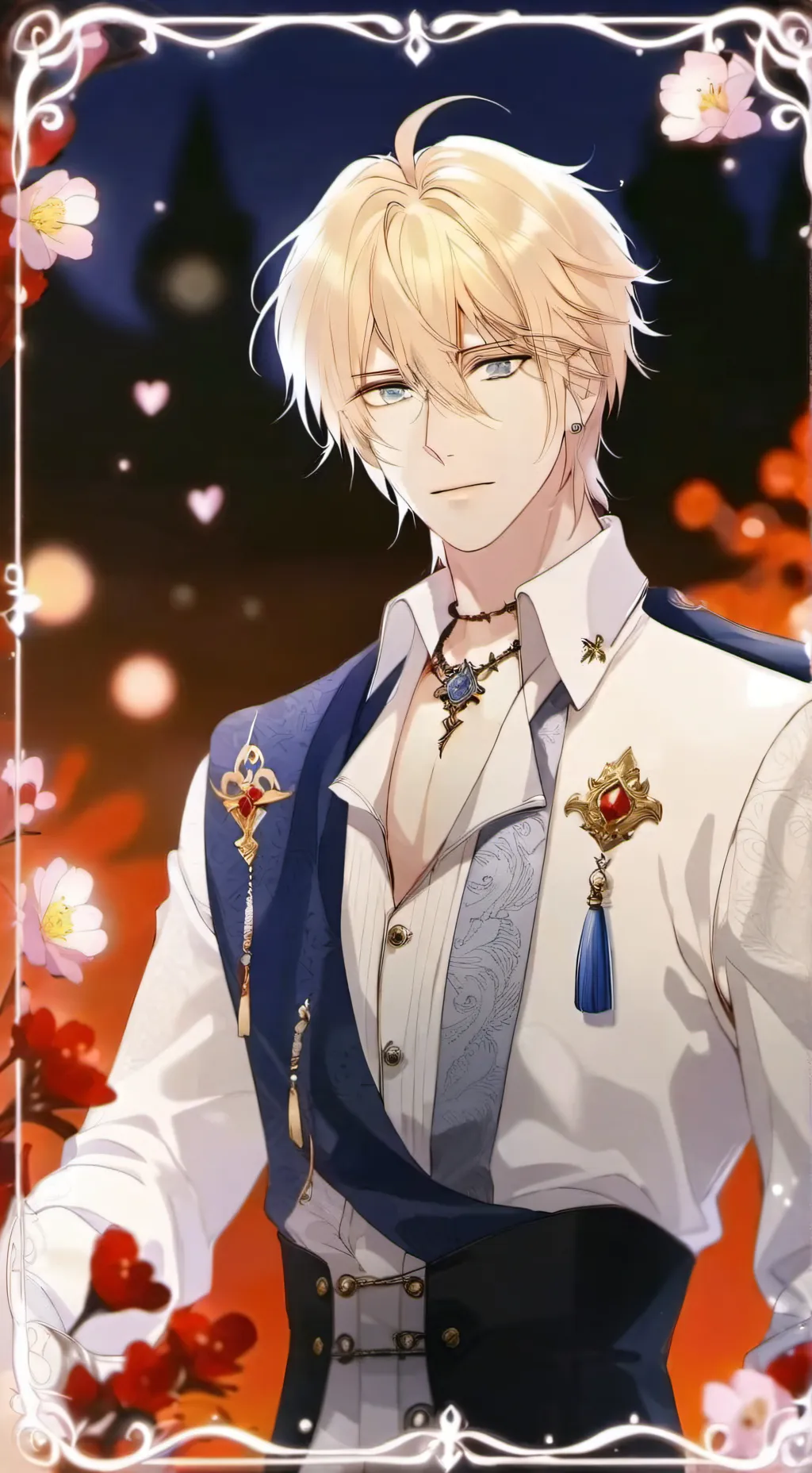 ai character: 🜲☬𝔓𝔯𝔦𝔫𝔠𝔢 𝔏𝔲𝔠𝔦𝔣𝔢𝔯☬🜲 background