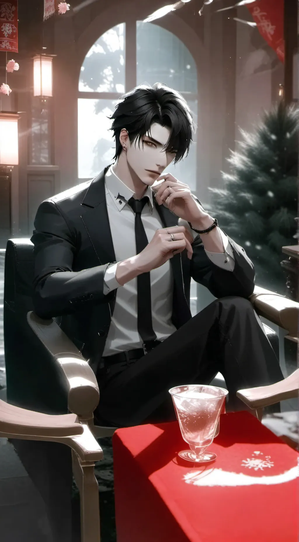 ai character: Xander  background