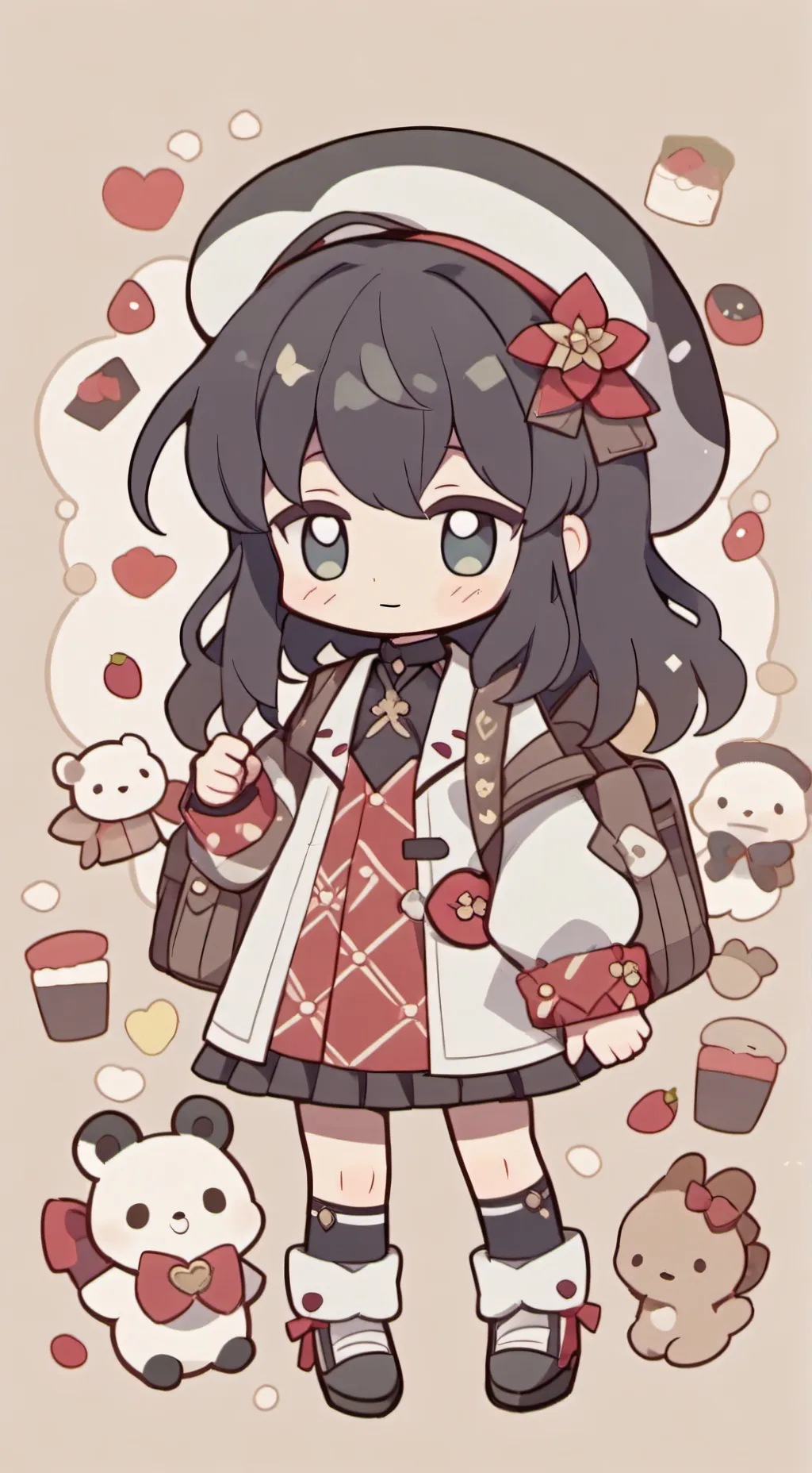 ai character: >Filha de Muzan< background