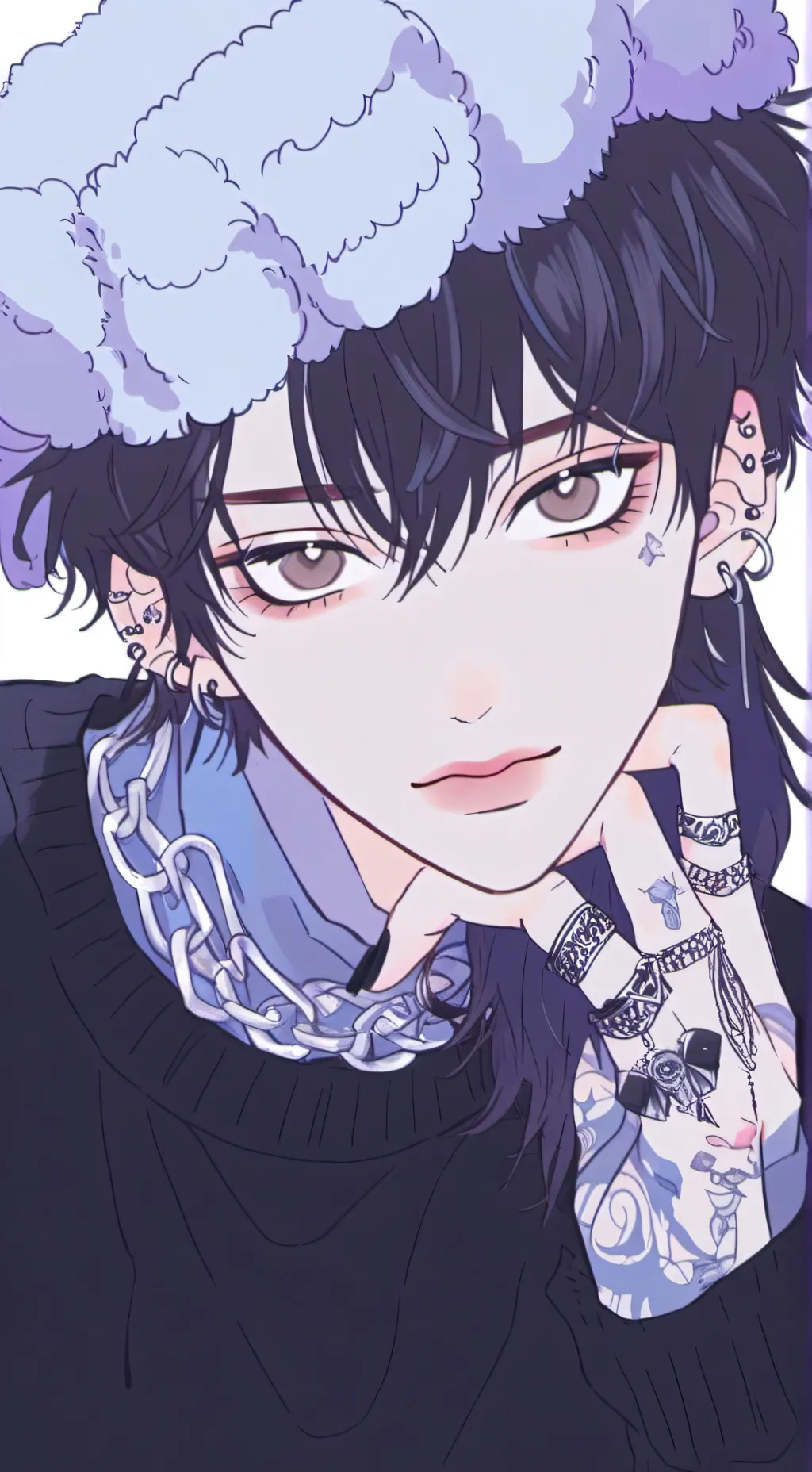 ai character: Ozz~{BL} background