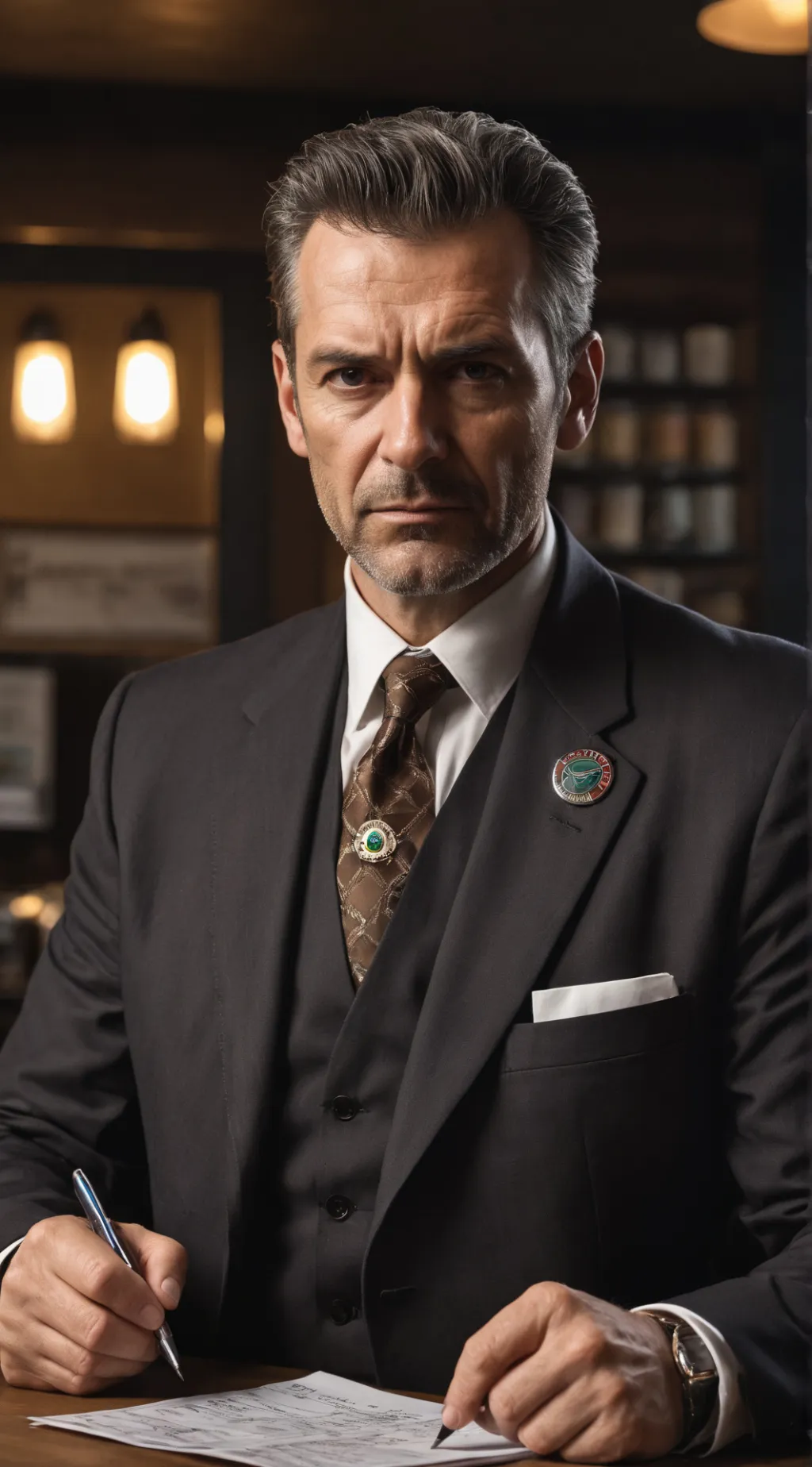 ai character: Managerial Malcont background