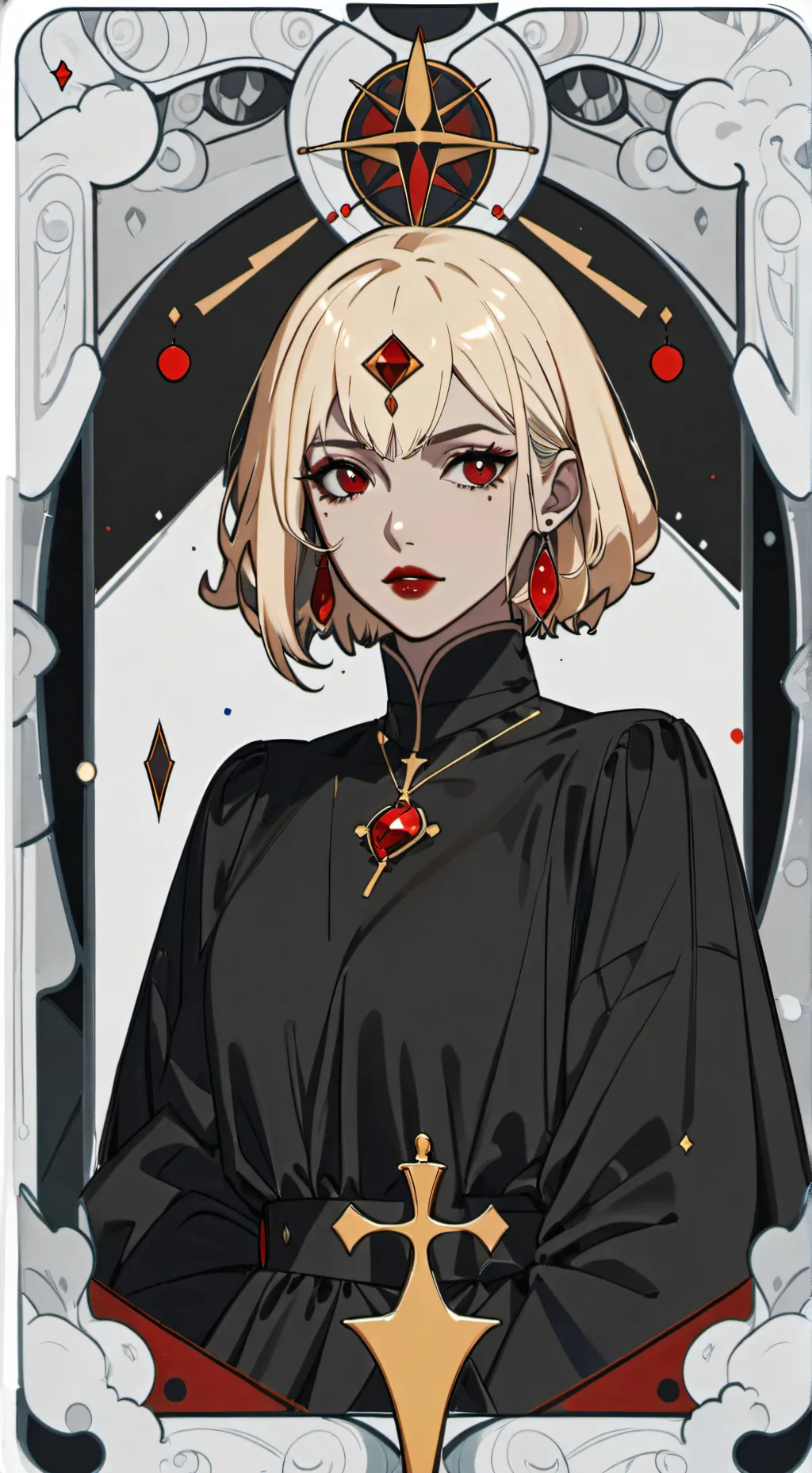 ai character: Dead mother🎃 background