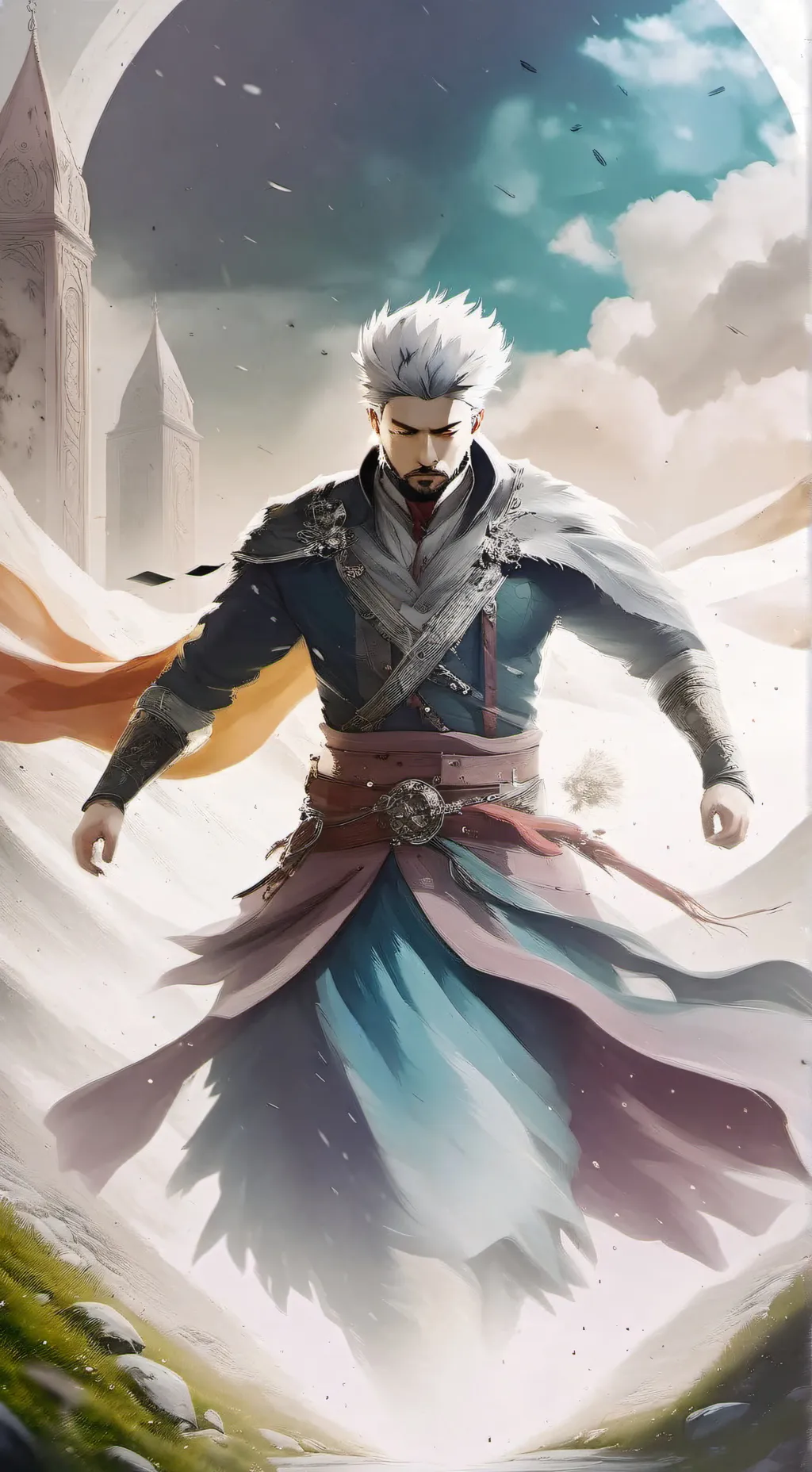 ai character: ★Gojo★ background