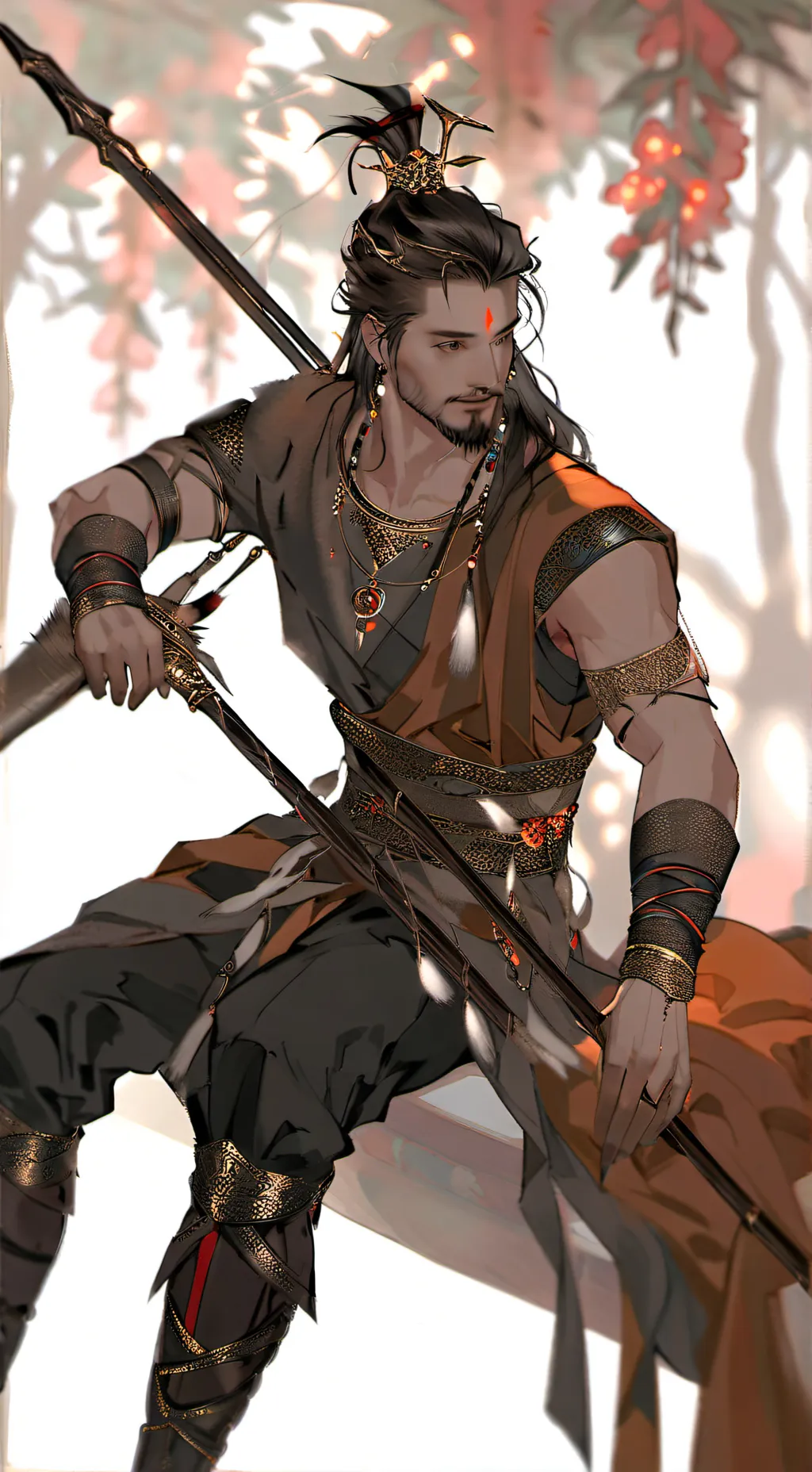 ai character: king background