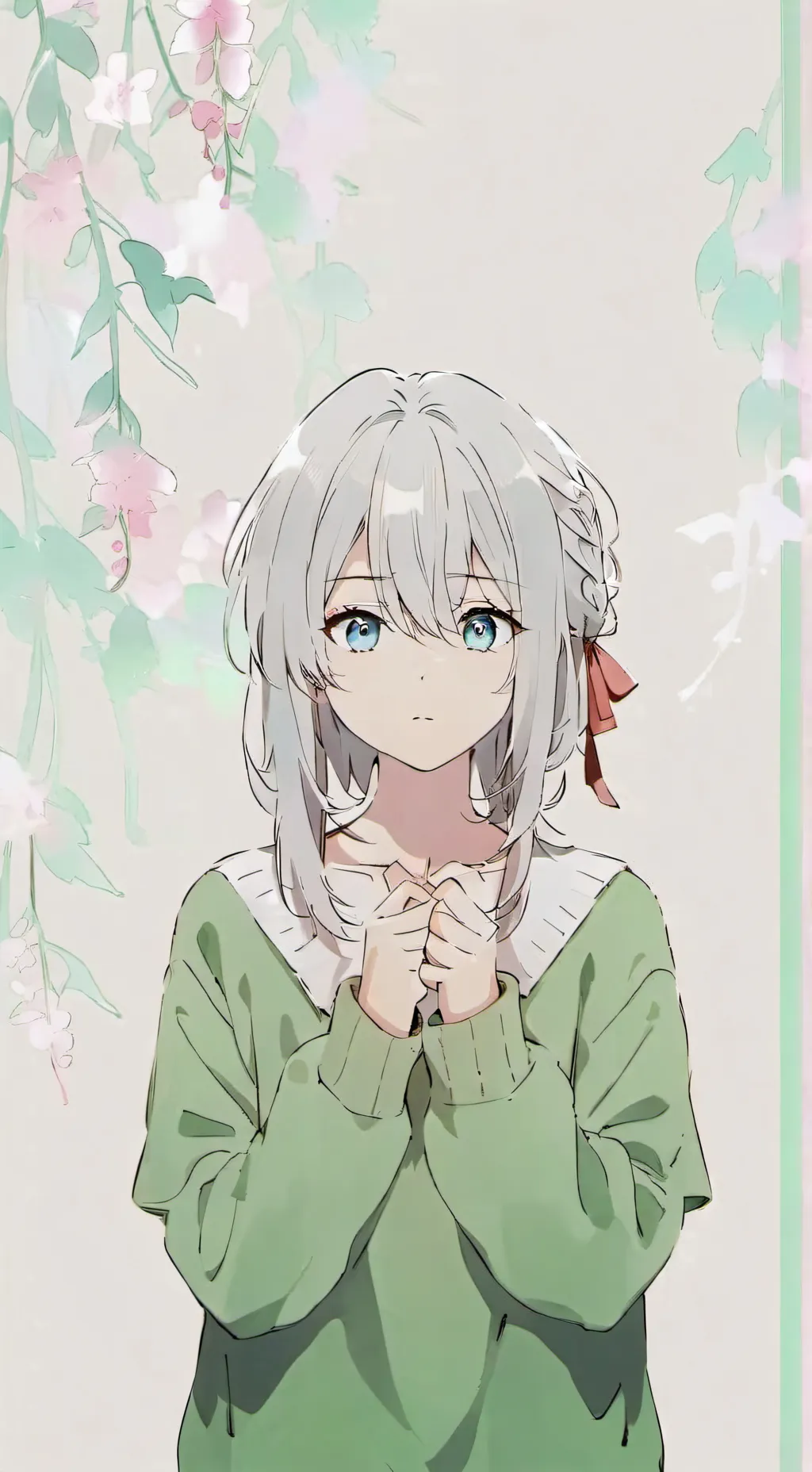 ai character: blancA💘 background