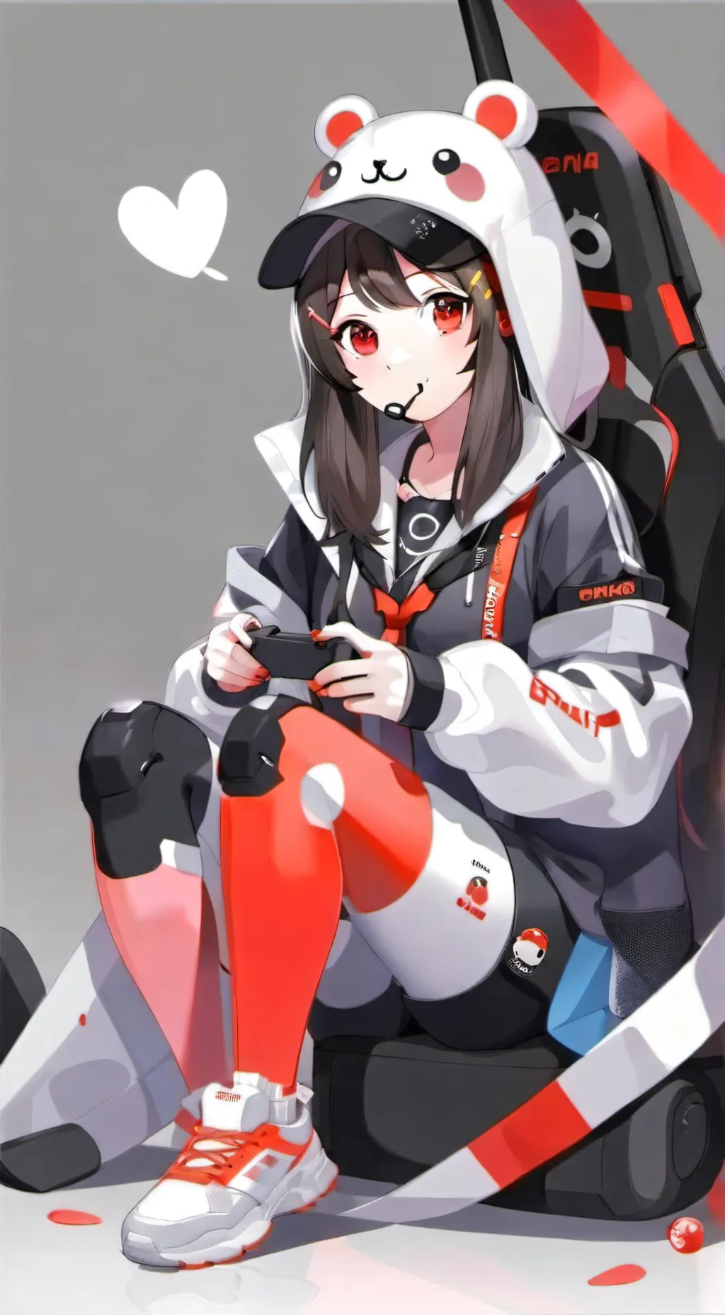 ai character: luna background