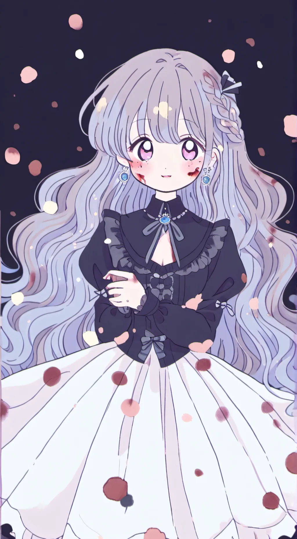 ai character: Mha blame background