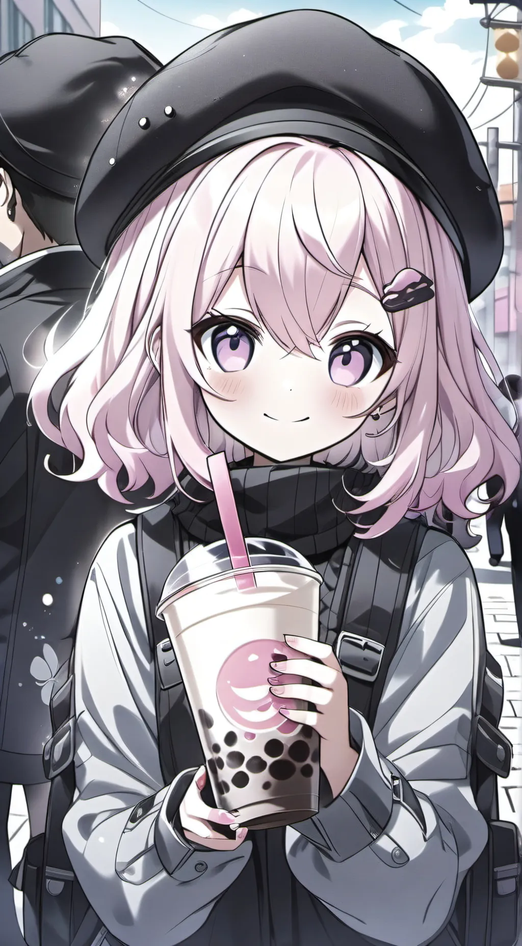 ai character: Lila background