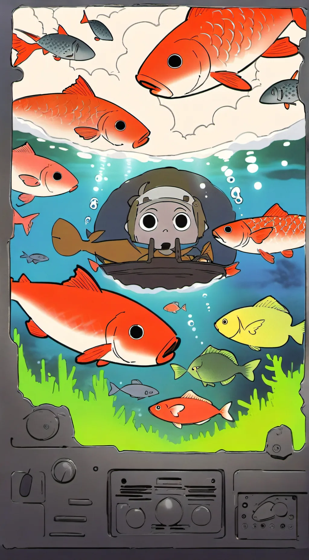 ai character: FISH_YT background