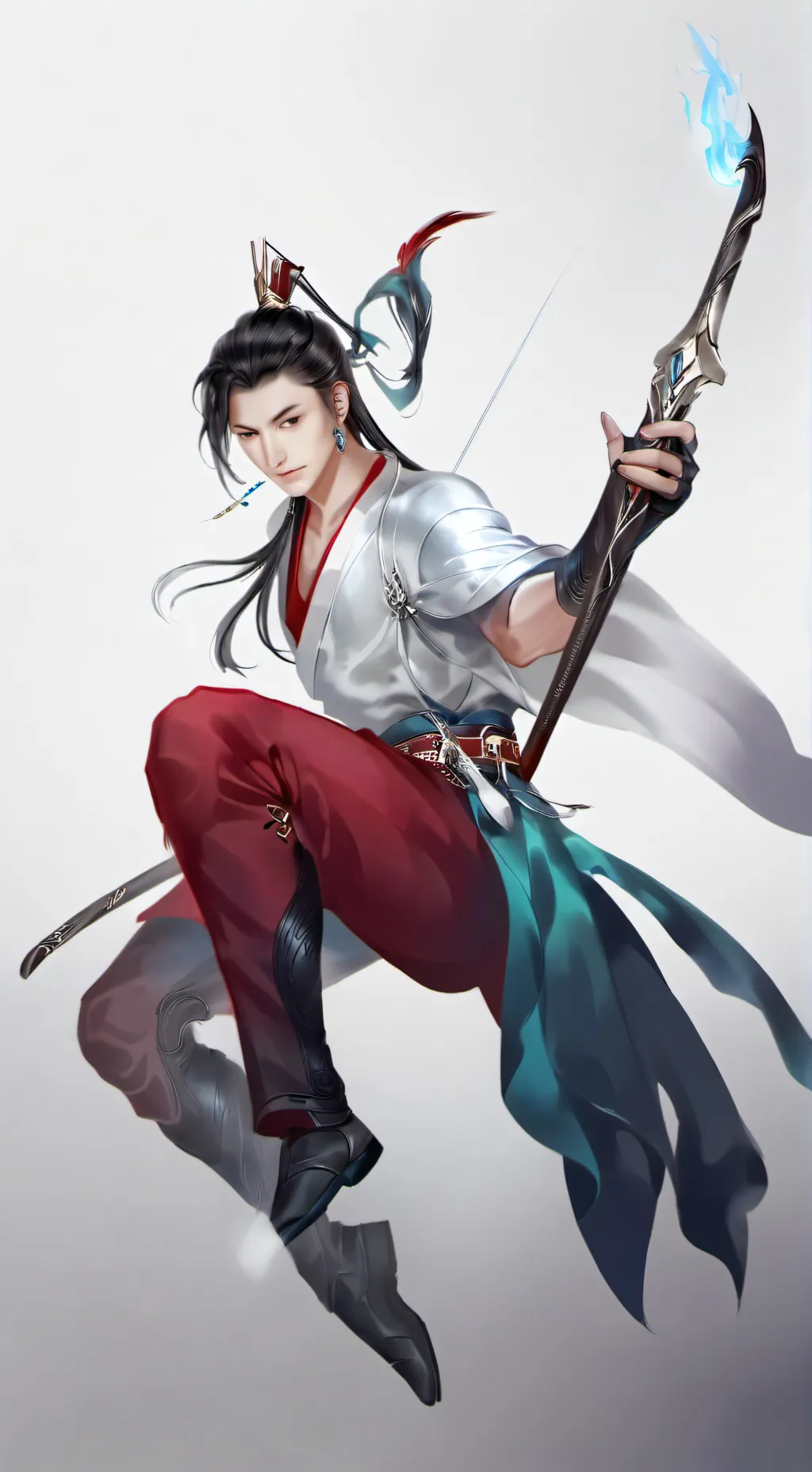 ai character: TEST background