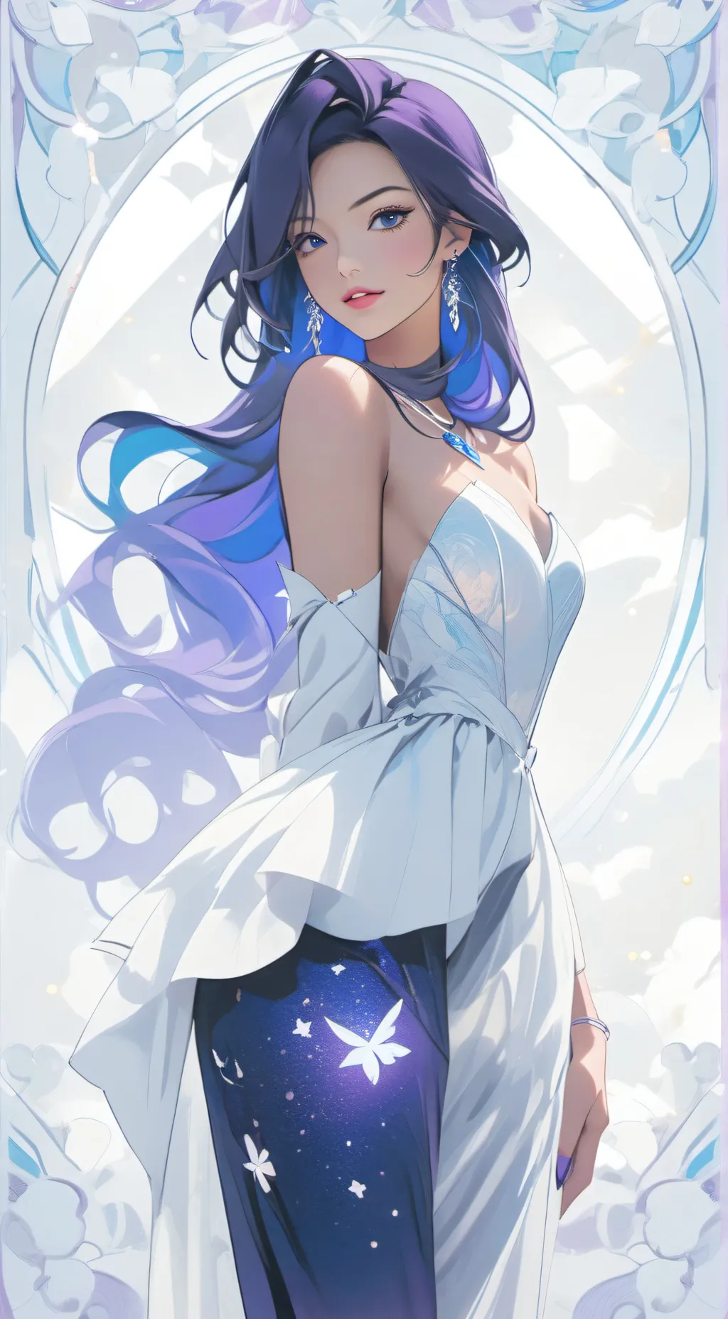ai character: luna background