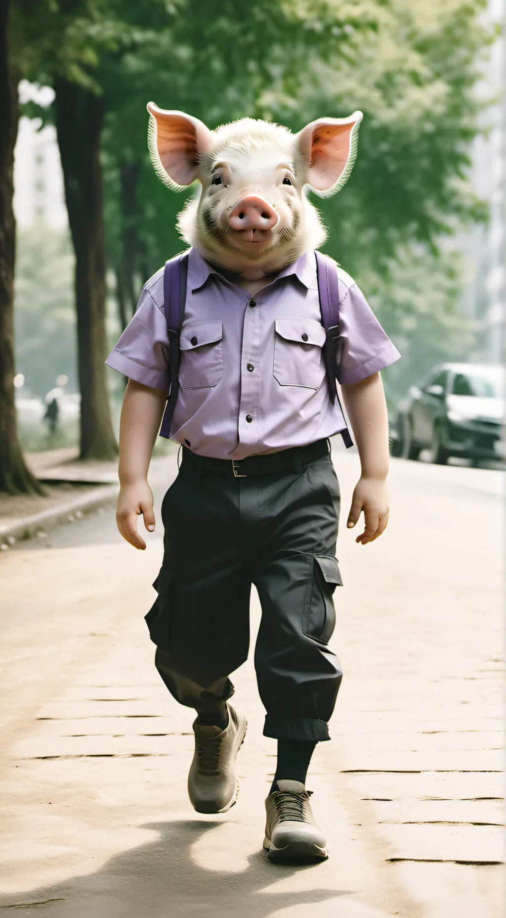 ai character: Oscar Hamton  background