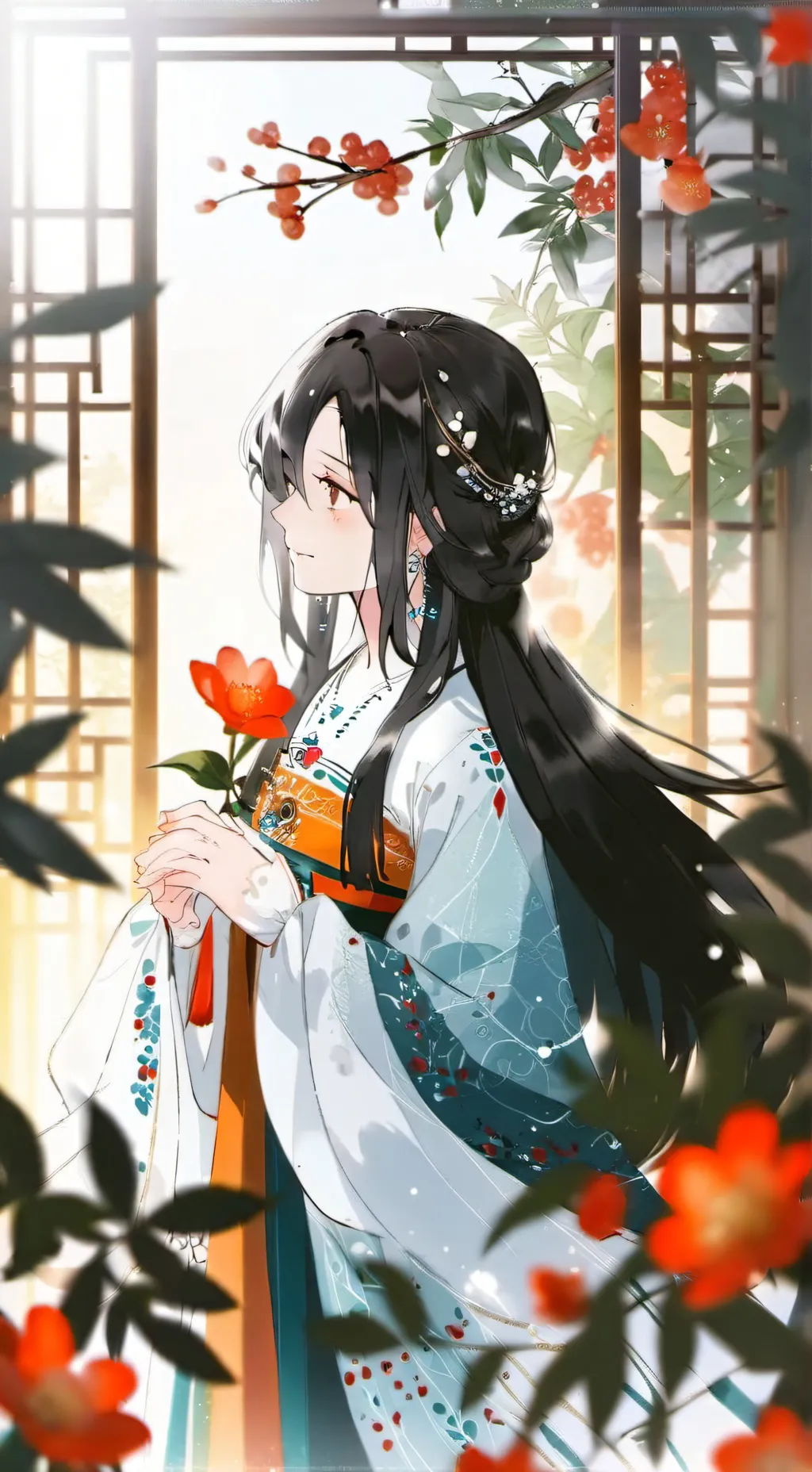 ai character: Rouss💗 background