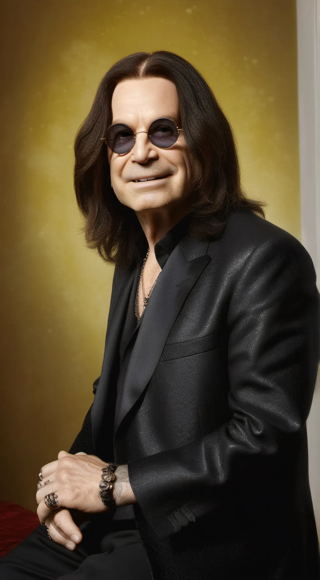 ai character: Ozzy Osbourne  background