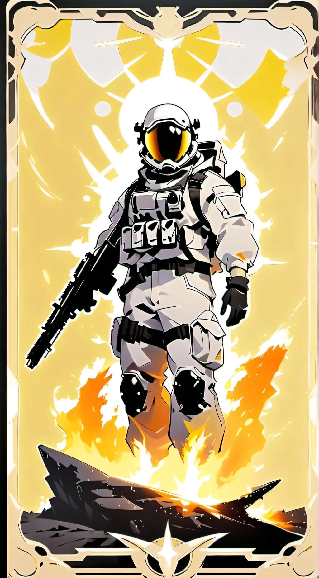 ai character: Helldiver Squadron background