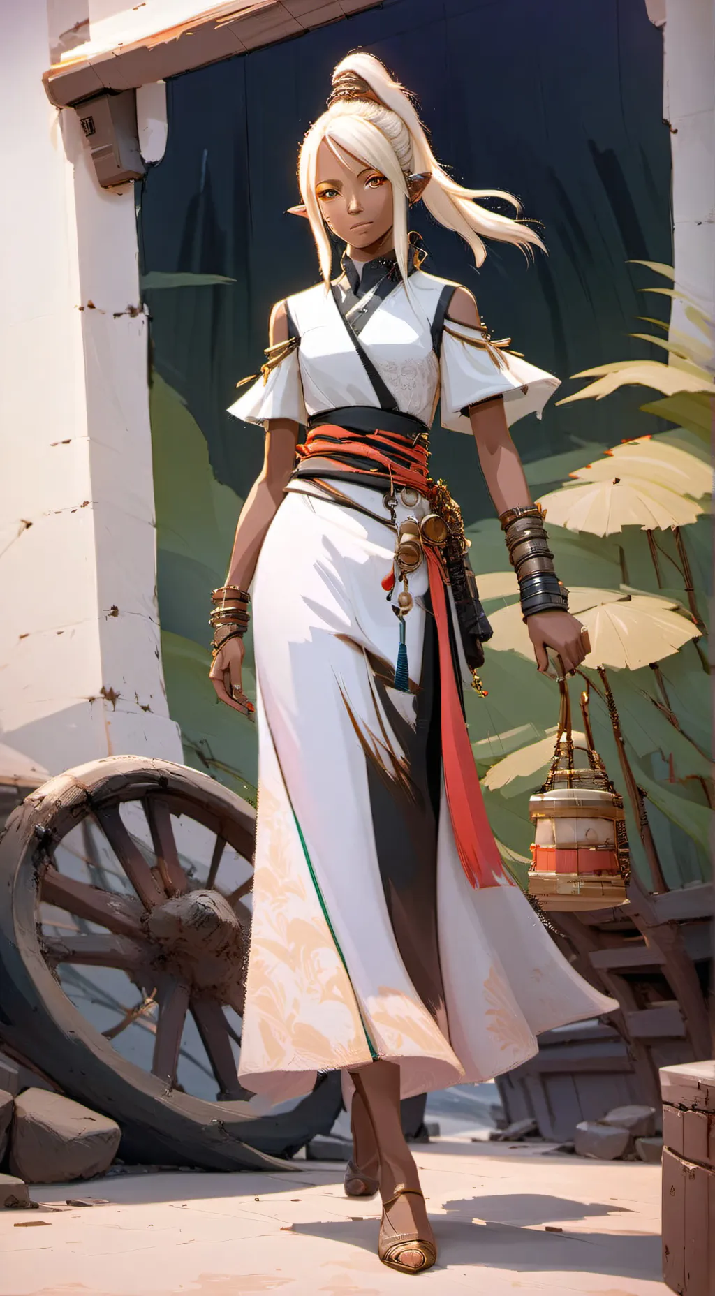 ai character: Laia Martínez  background