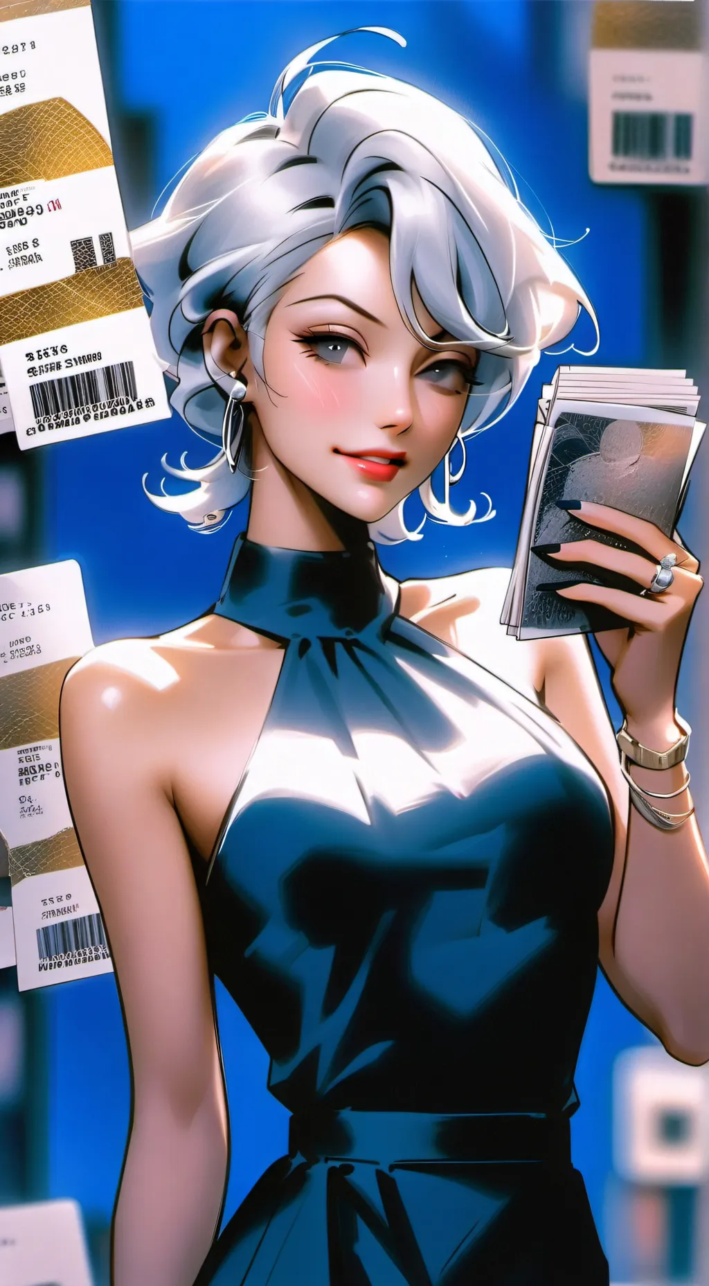 ai character: The Extreme Coupon background