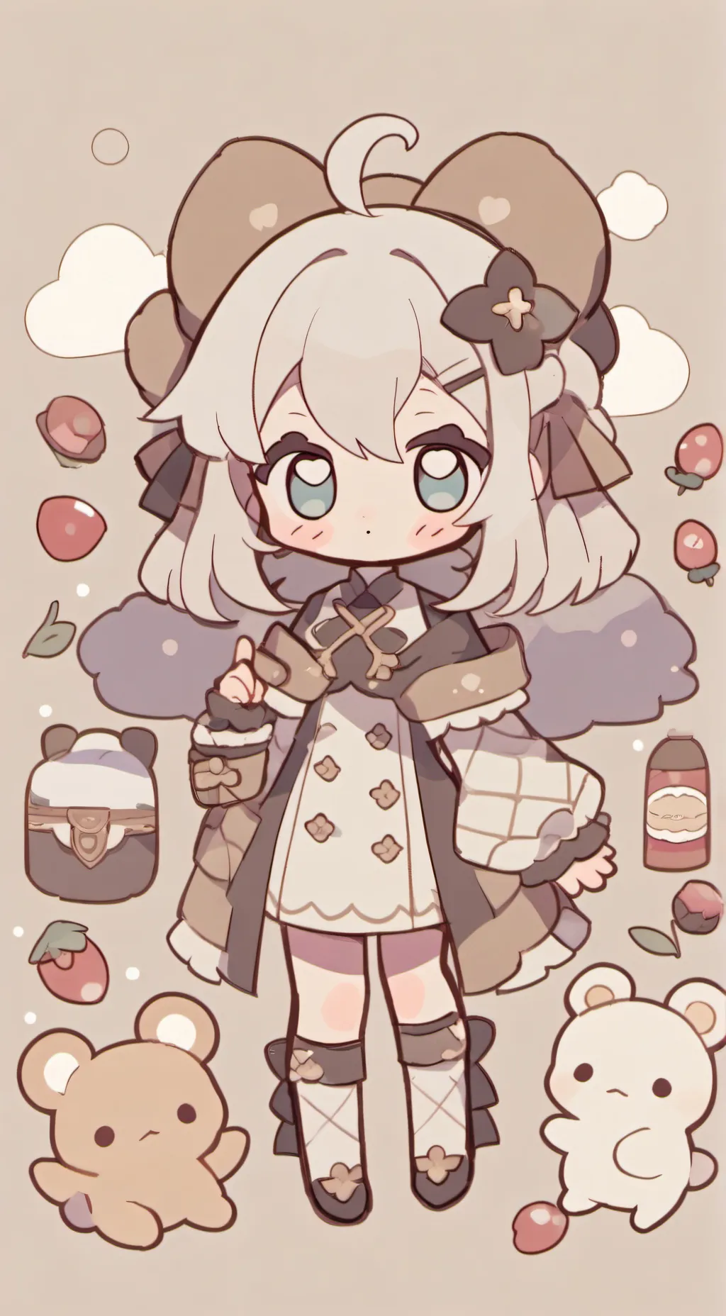 ai character: Dream SMP exile background