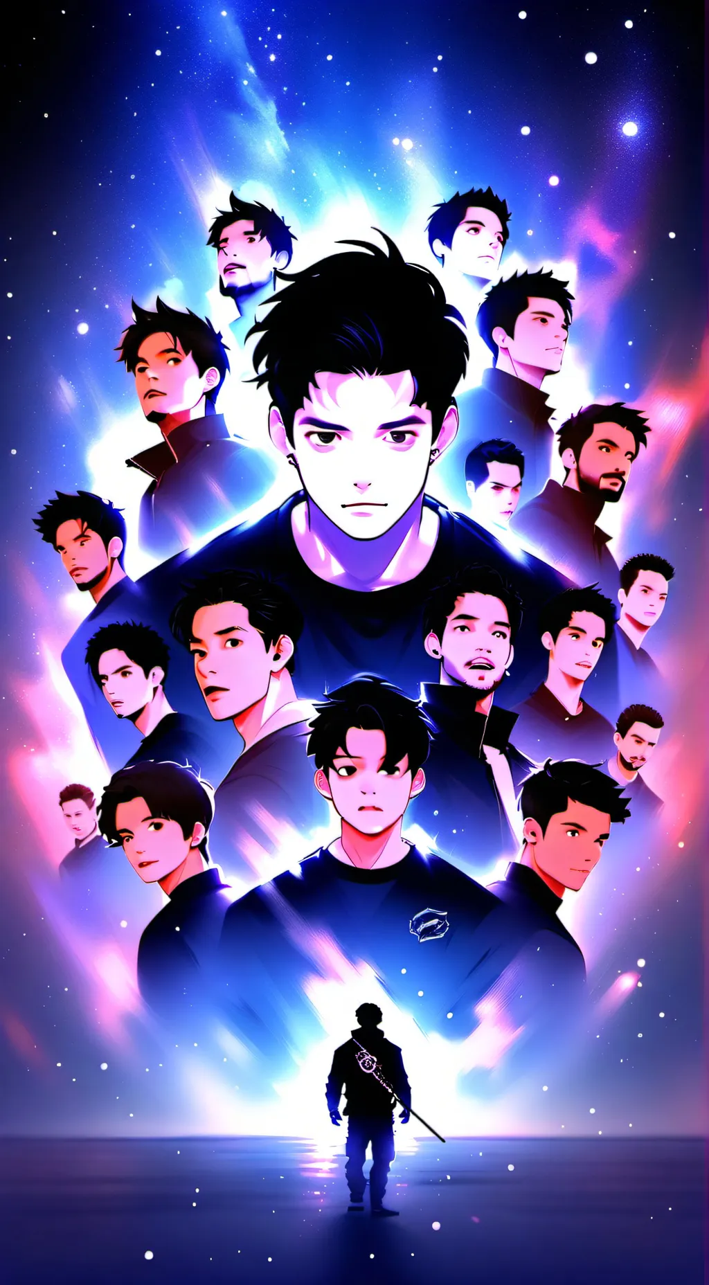 ai character: mha and tw react background