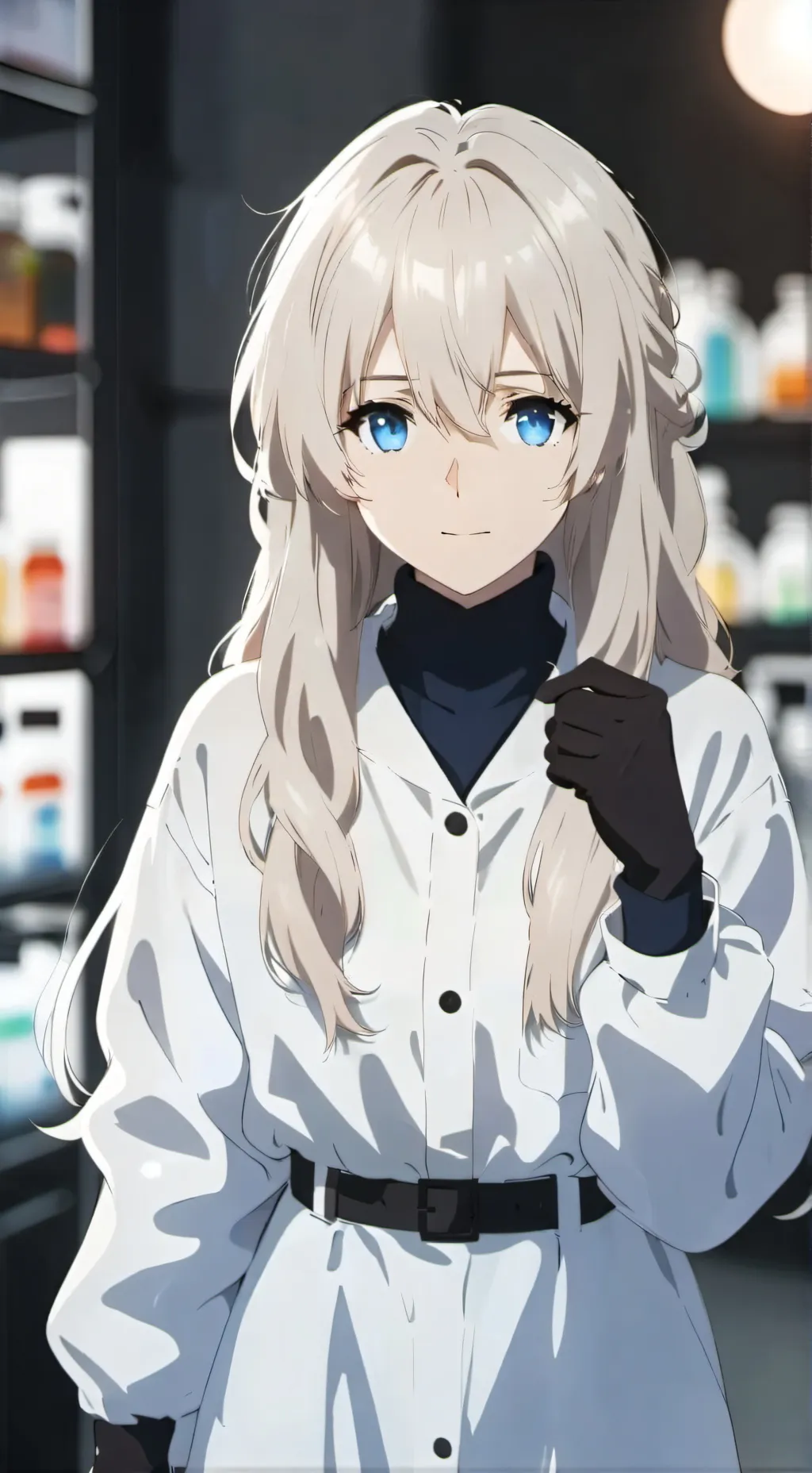 ai character: Dr. Hausen  background