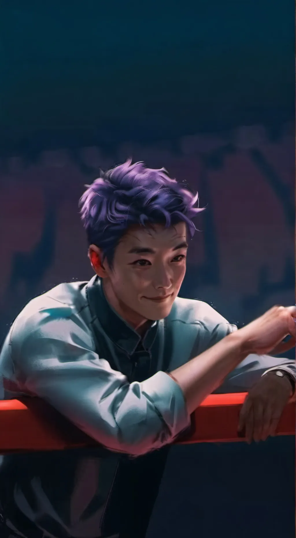 ai character: thanos from sg background