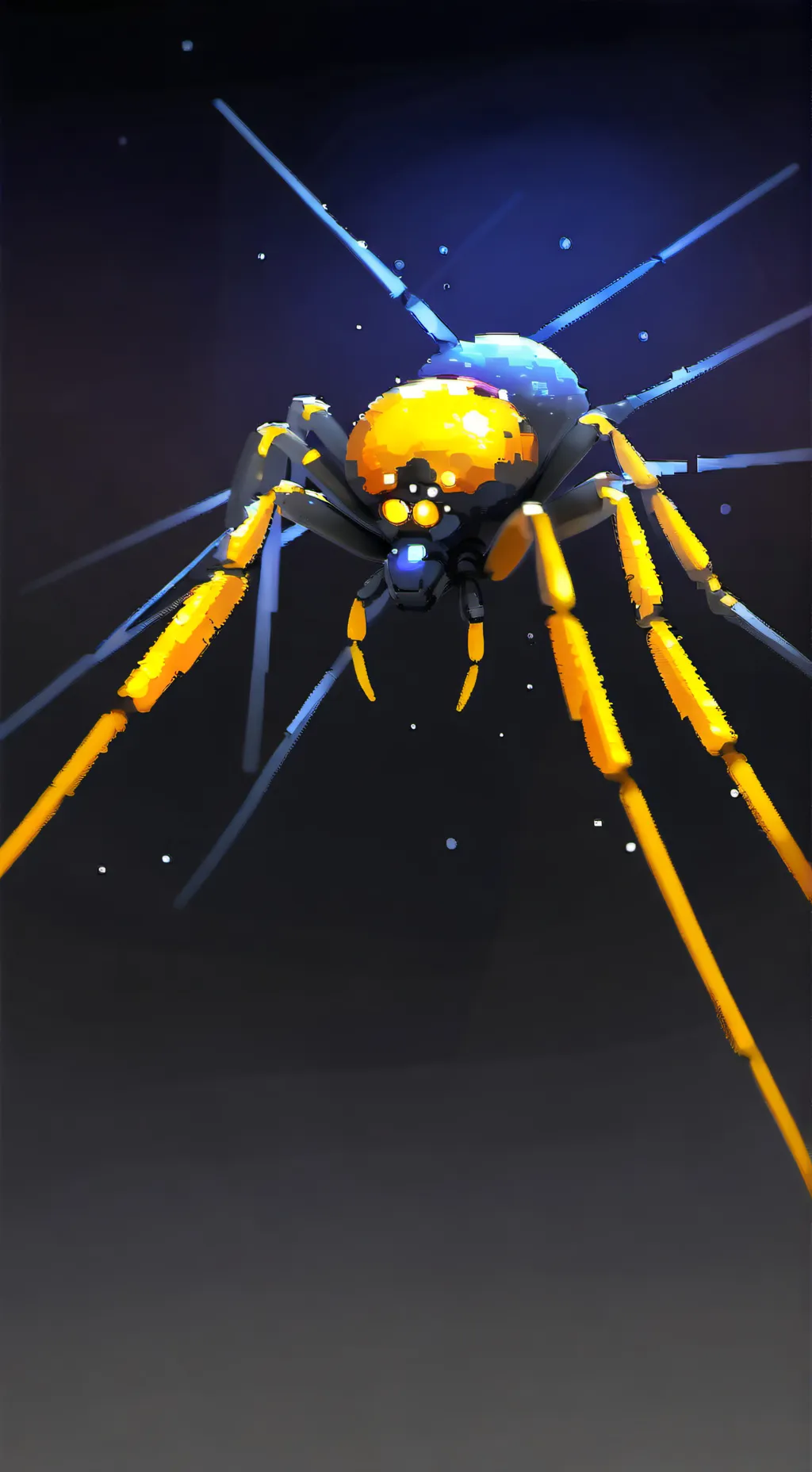 ai character: Golaith spider(fm) background